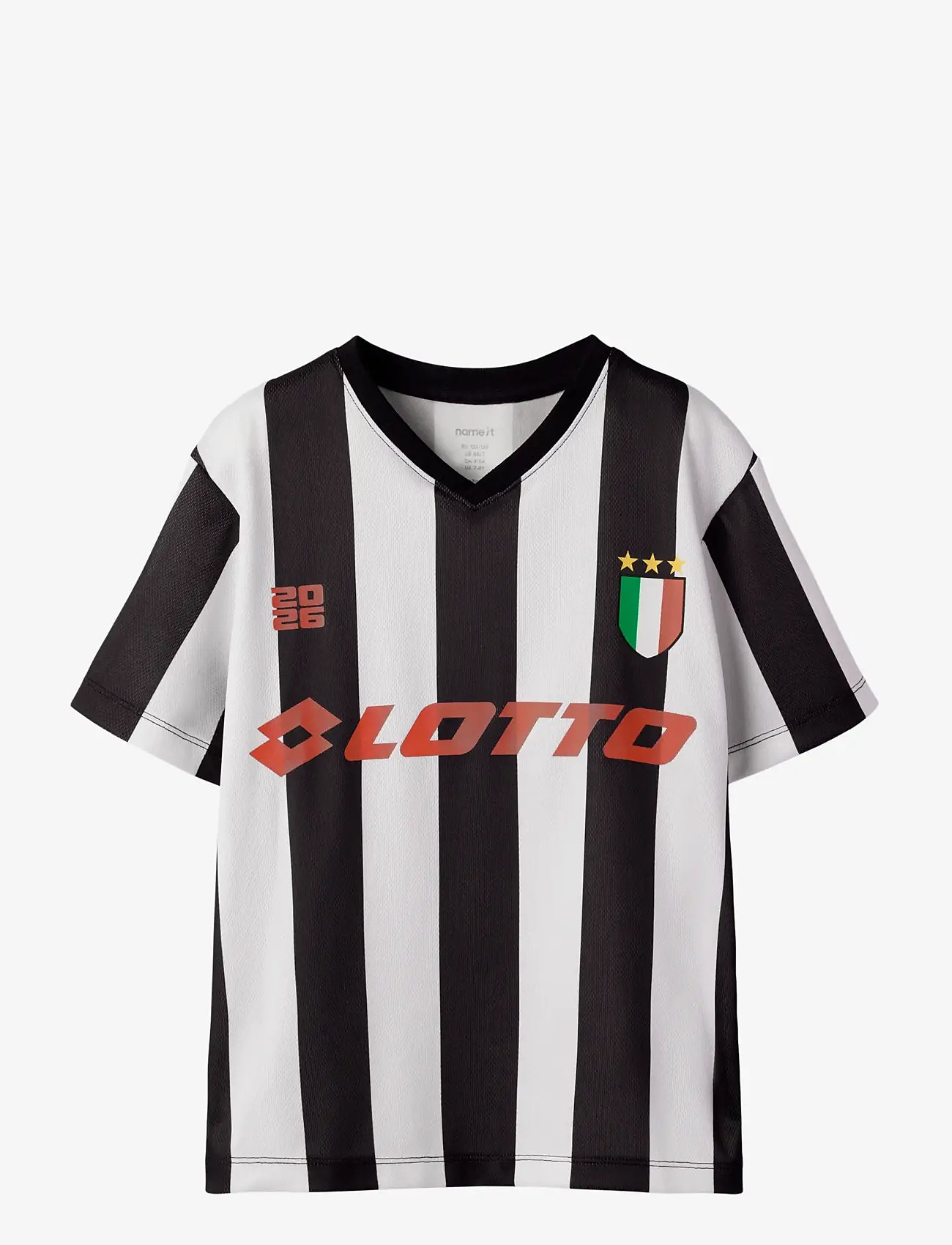 name it - NKNJUMB LOTTO SS NREG POLY TOP LNOOS VDE - sportoberteile - black - 0