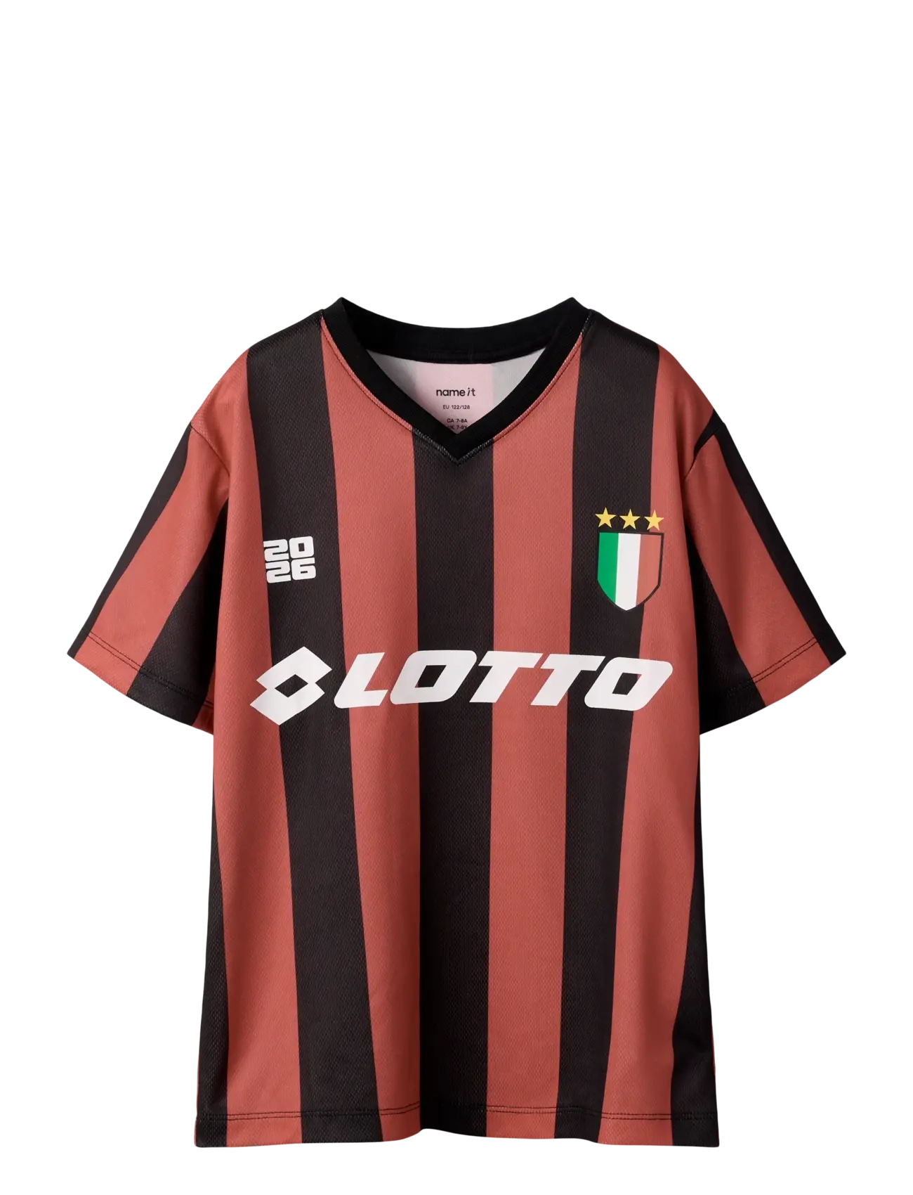 name it NKNJUMB LOTTO SS NREG POLY TOP LNOOS VDE - Team Sports - POINSETTIA / red