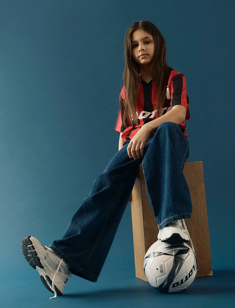 name it - NKNJUMB LOTTO SS NREG POLY TOP LNOOS VDE - sportstoppe - poinsettia - 2
