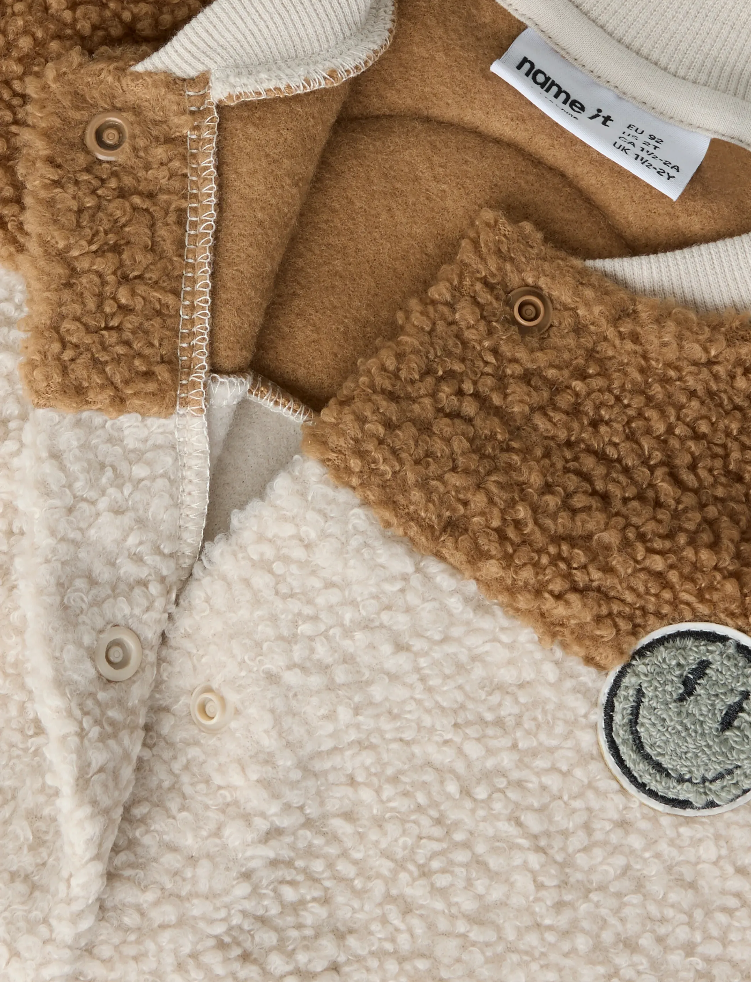name it - NMMBALLAS LS NREG TEDDY CARD - fleecetakit - pumice stone - 4