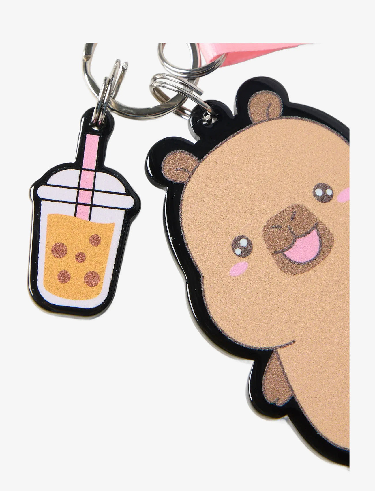 name it - NKFABARA CAPYBARA CHARM SKY - schlüsselanhänger - silver - 1