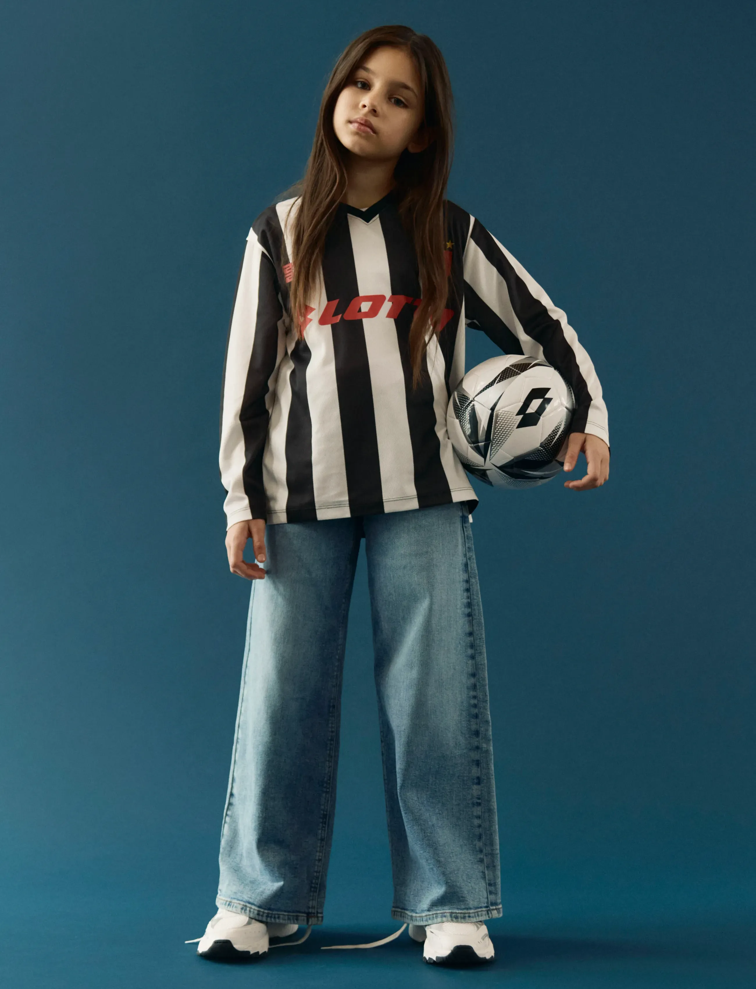 name it - NKNJUMB LOTTO LS NREG POLY TOP LNOOS VDE - spordisärgid - black - 3
