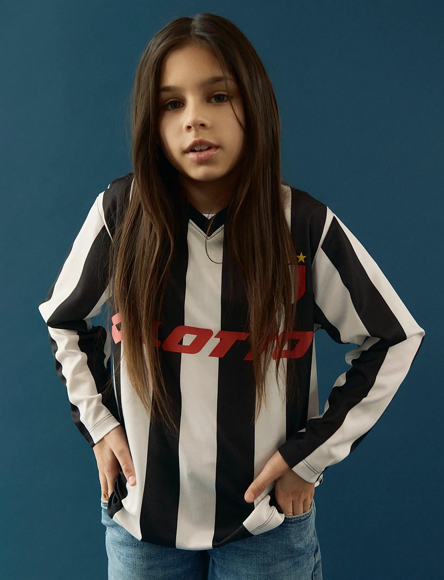 name it - NKNJUMB LOTTO LS NREG POLY TOP LNOOS VDE - spordisärgid - black - 4
