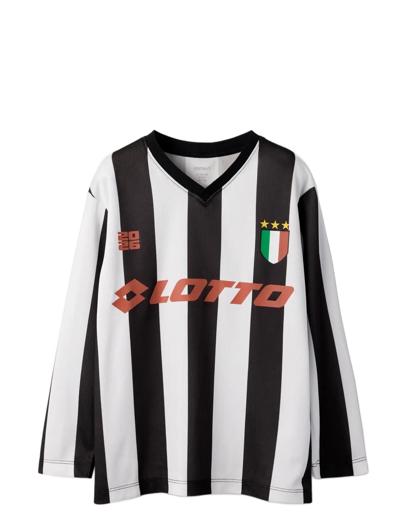 name it - NKNJUMB LOTTO LS NREG POLY TOP LNOOS VDE - spordisärgid - black - 2