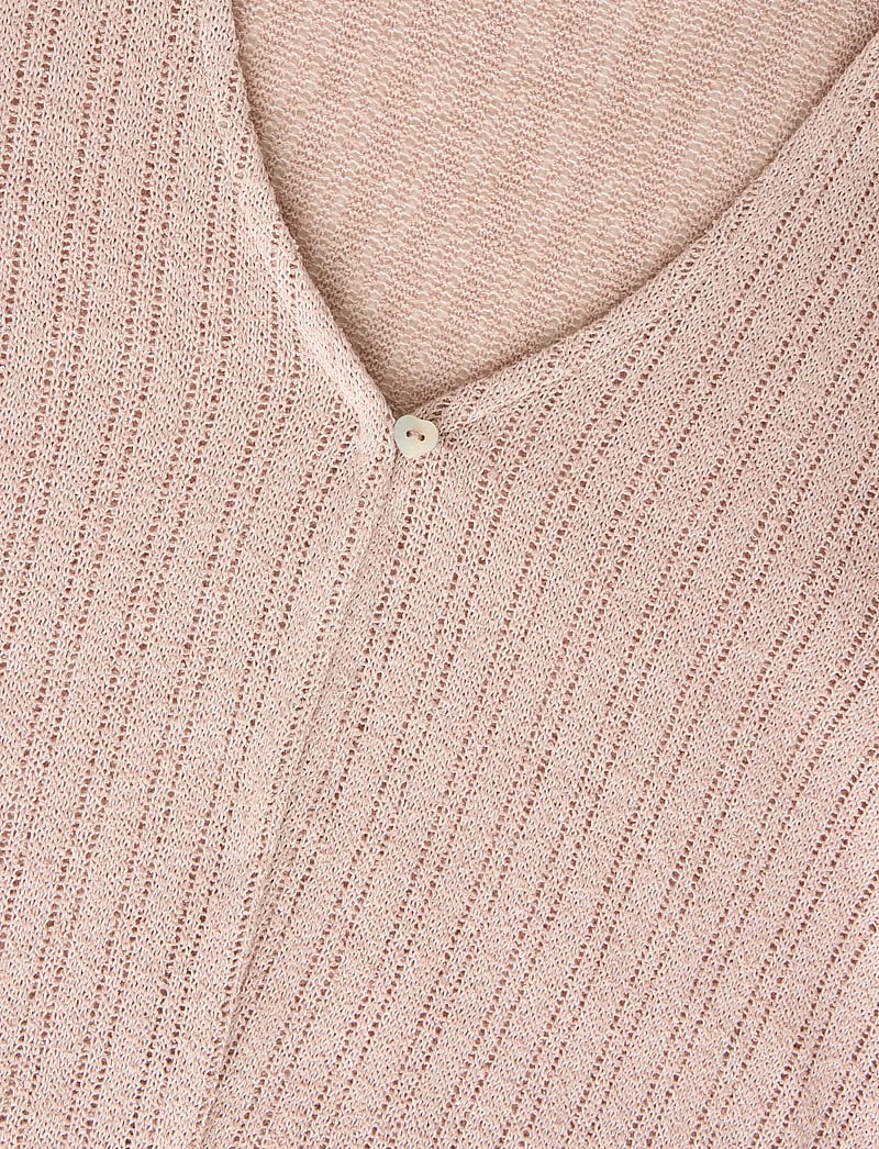 name it - NKFBRITSA LS CARD - cardigans - adobe rose - 2