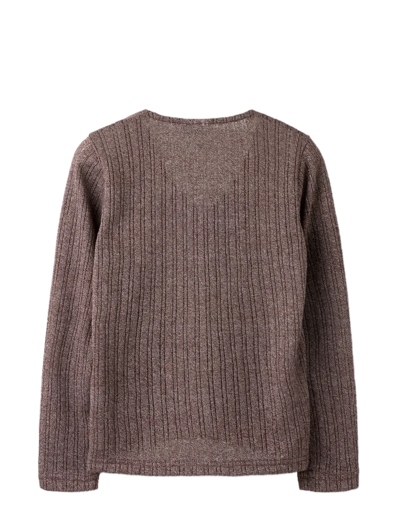 name it - NKFBRITSA LS CARD - cardigans - bitter chocolate - 1