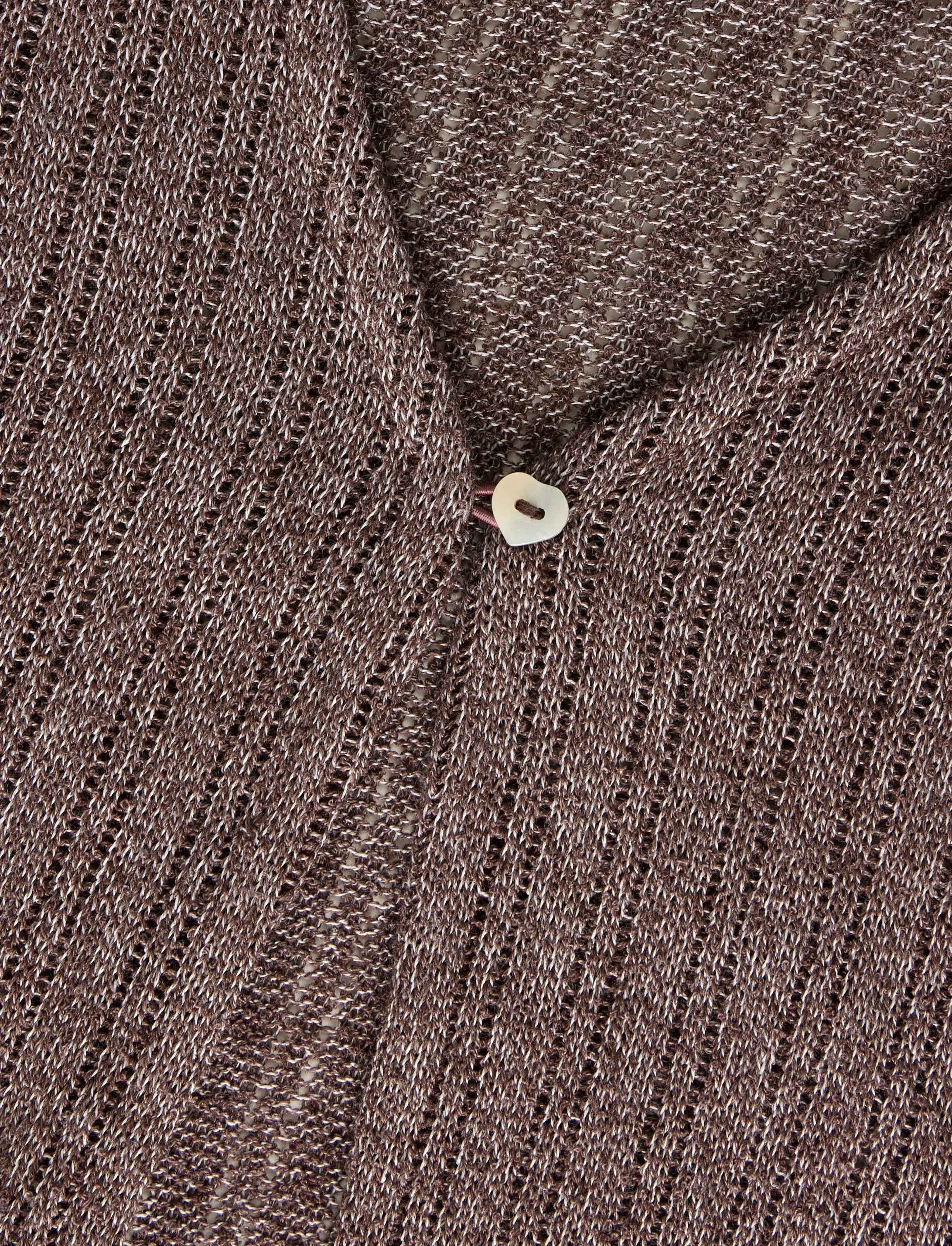 name it - NKFBRITSA LS CARD - cardigans - bitter chocolate - 2