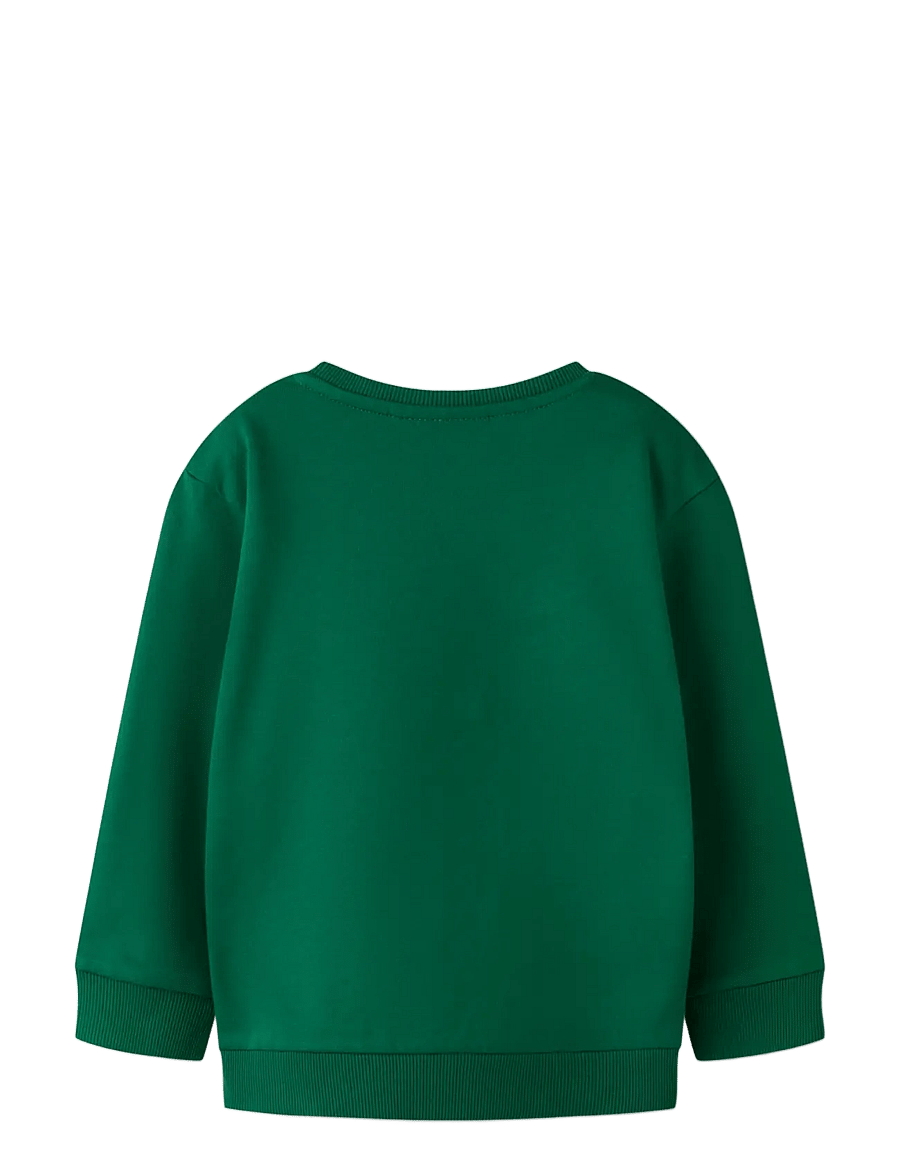 name it - NMMVOTO LS NREG SWEAT BRU - džemprid - evergreen - 1