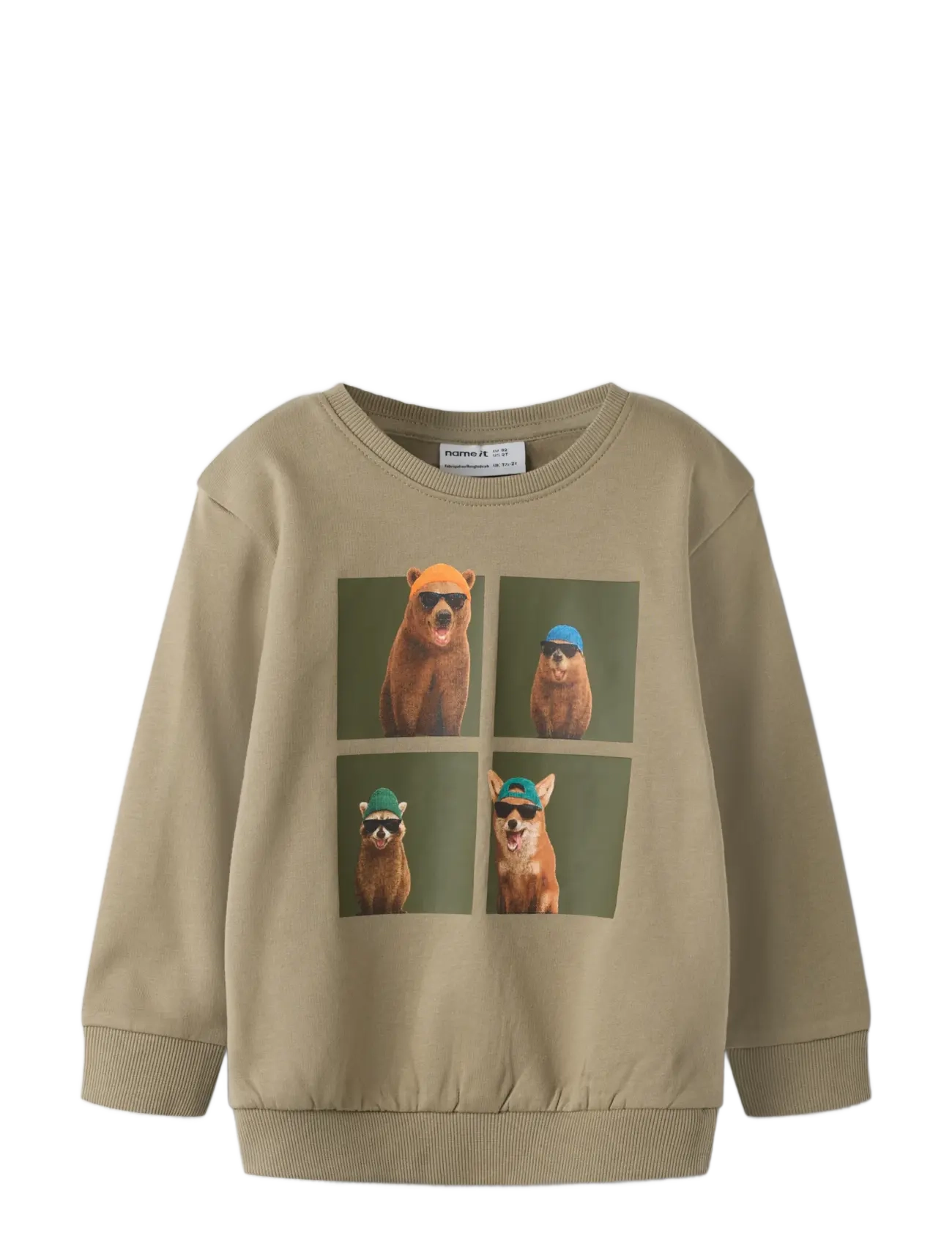 name it - NMMVOTO LS NREG SWEAT BRU - jumpers - mermaid - 2