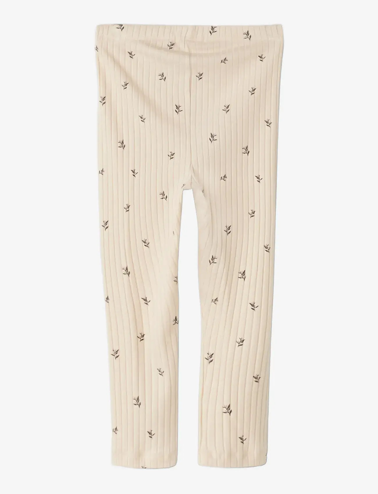 name it - NMFBESSA SLIM LEGGING - laveste priser - buttercream - 2