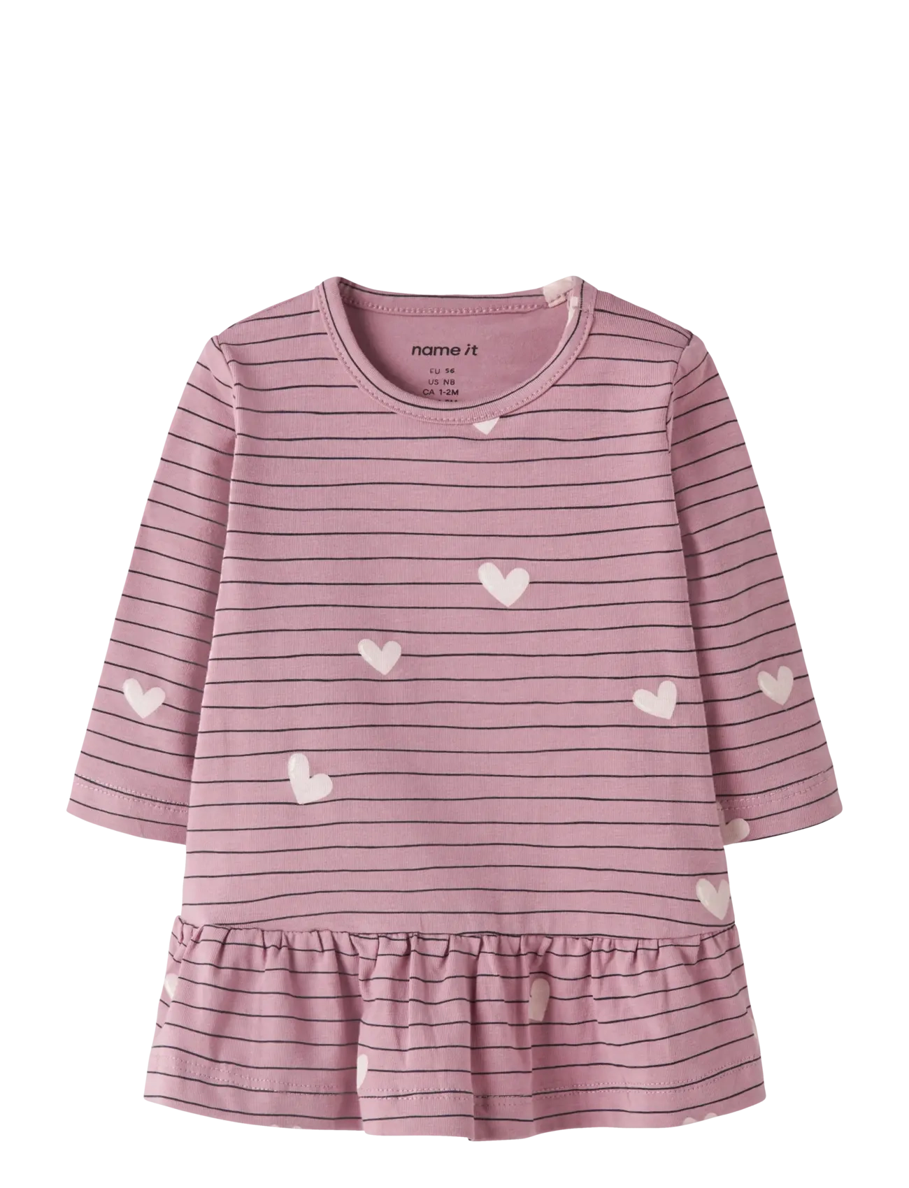 name it Nbfvandora Ls Tunic Box, 56, Pink, Overdele > Bluser & Tunikaer, Børn