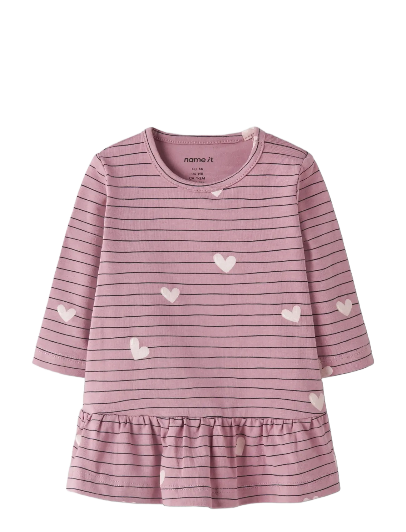 name it - NBFVANDORA LS TUNIC BOX - blusen & tuniken - lilas - 2