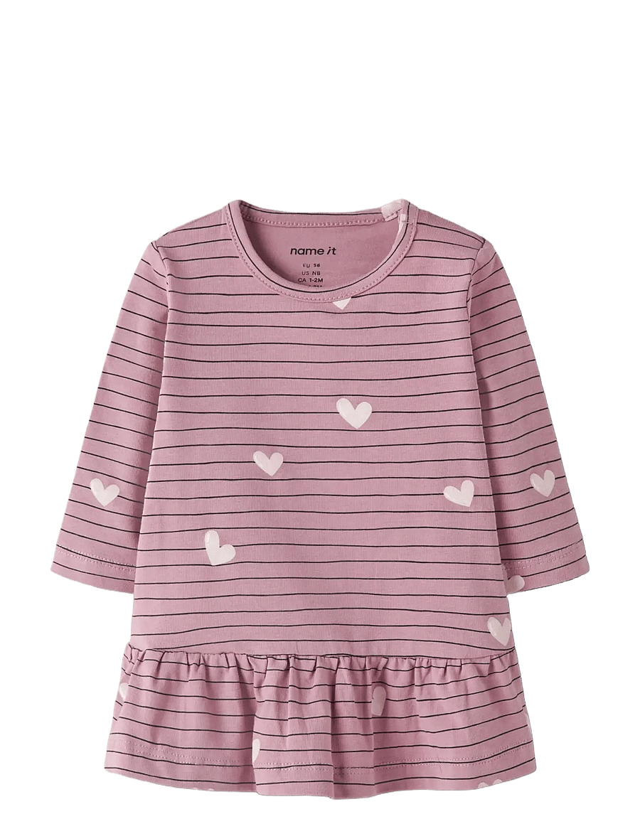 name it - NBFVANDORA LS TUNIC BOX - blusen & tuniken - lilas - 2
