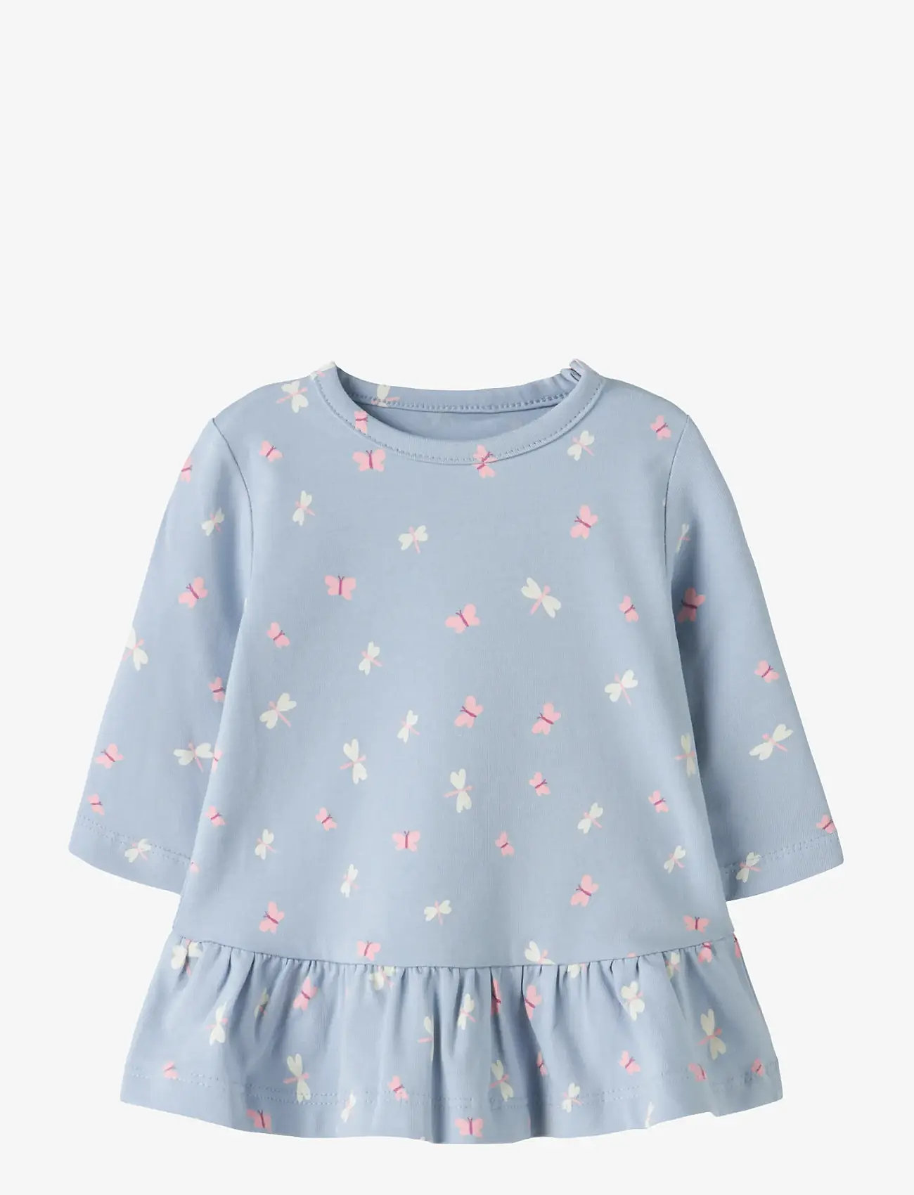 name it - NBFVANDORA LS TUNIC BOX - subdued blue - 0