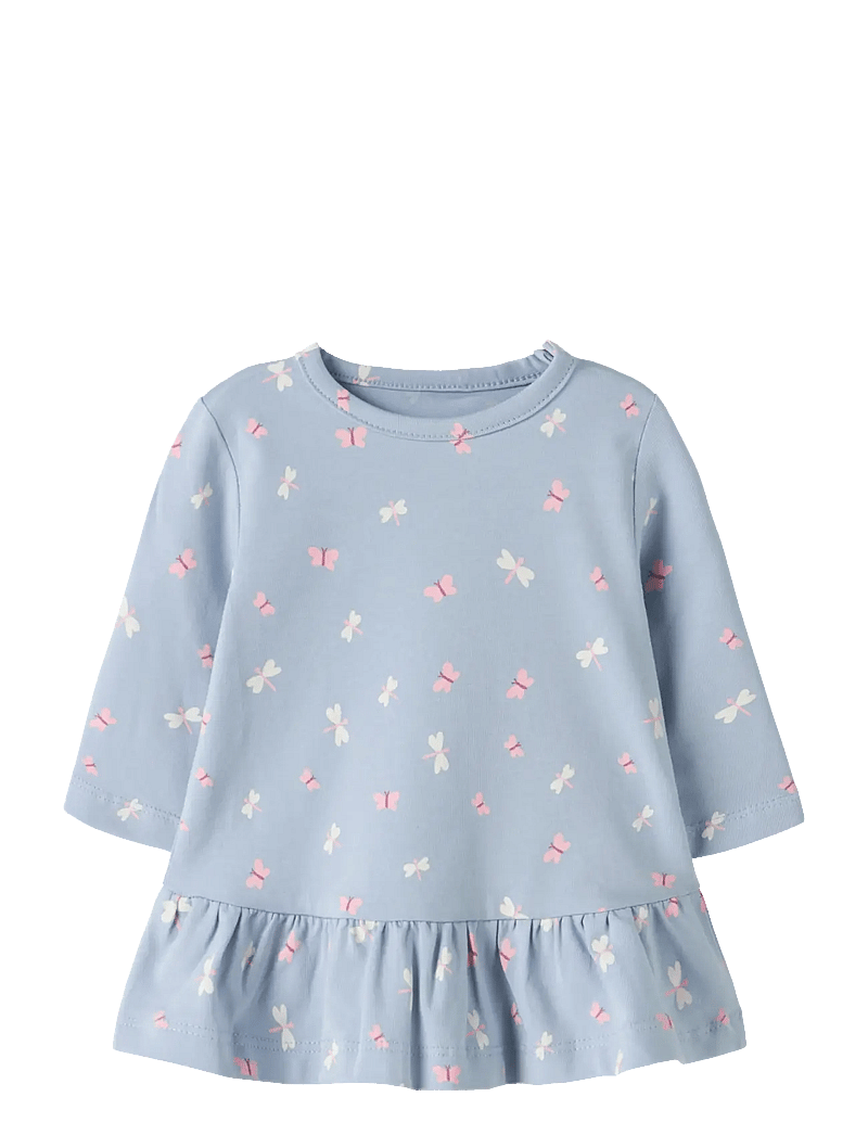 name it - NBFVANDORA LS TUNIC BOX - subdued blue - 0