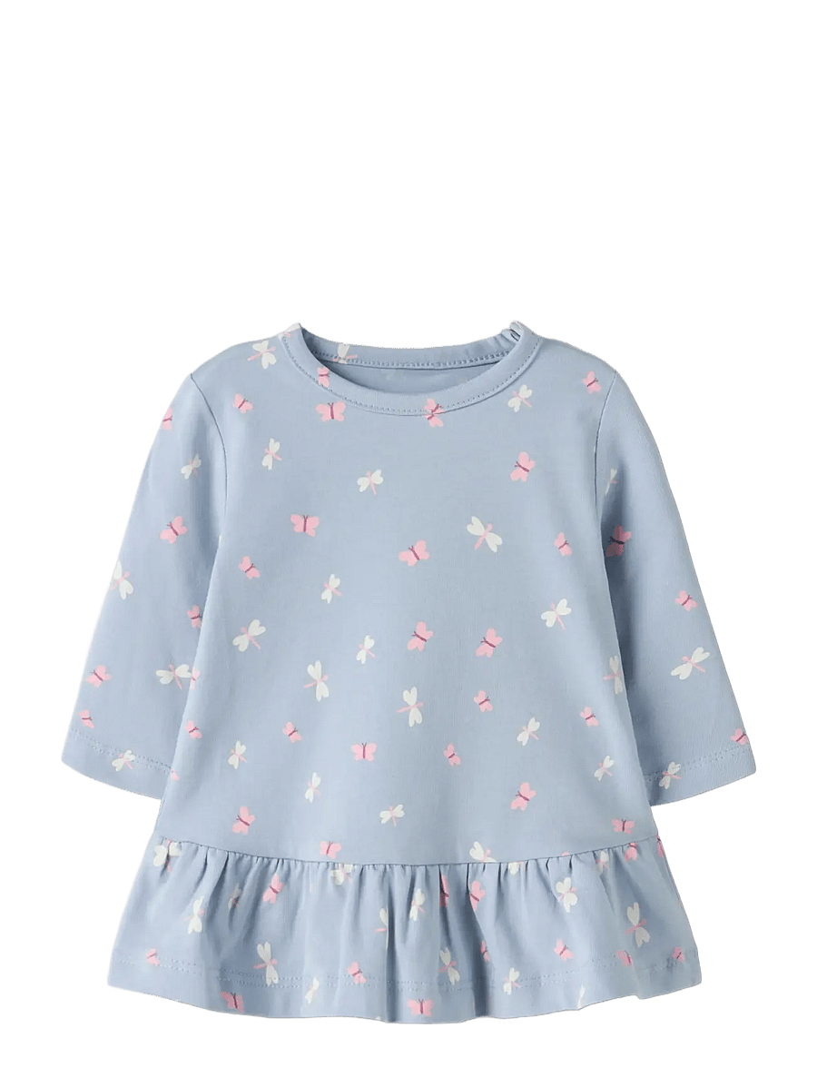 name it - NBFVANDORA LS TUNIC BOX - palaidinės ir tunikos - subdued blue - 2