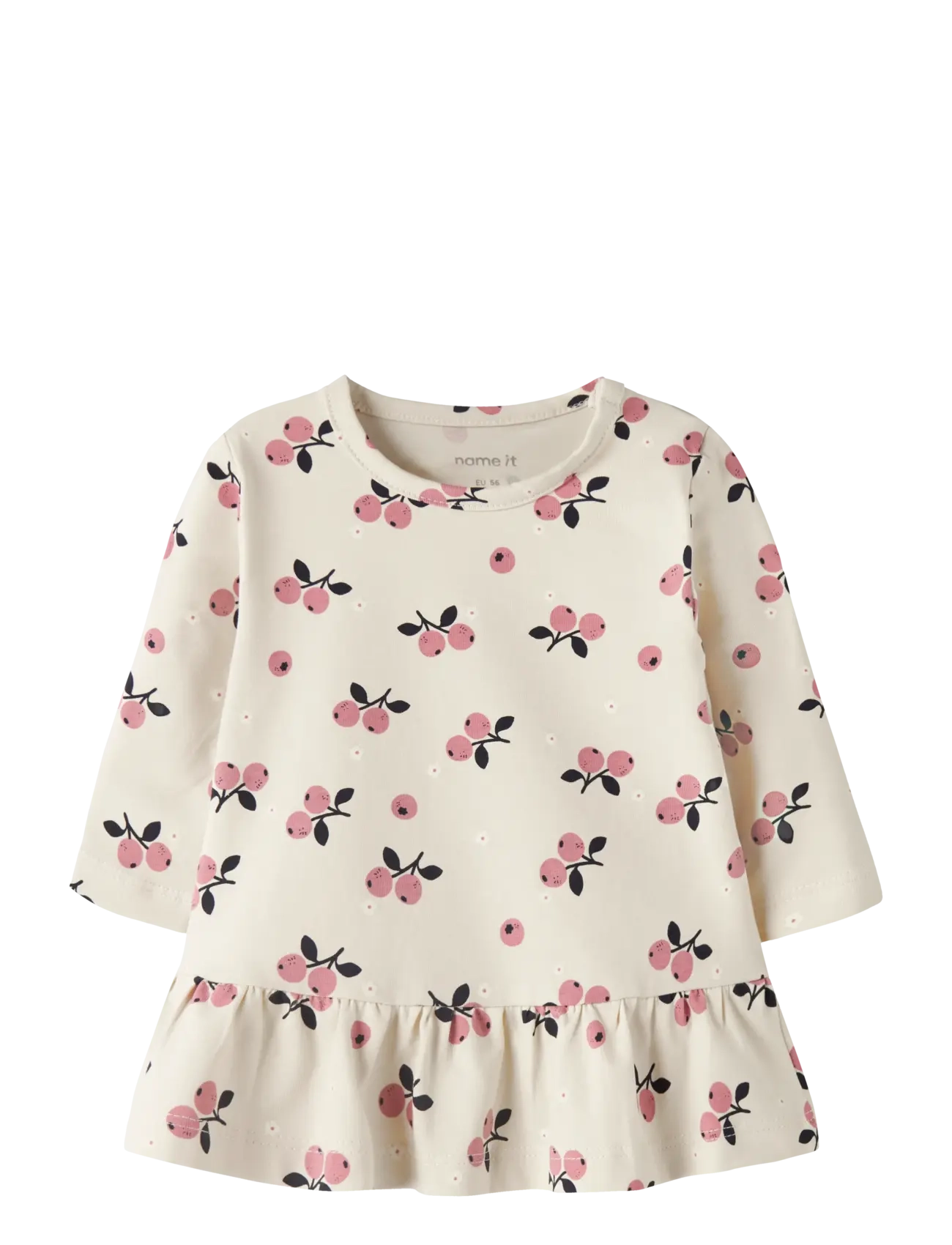 name it Nbfvandora Ls Tunic Box, 80, Oberteile, Creme - Blouses & Tunics, Kinder