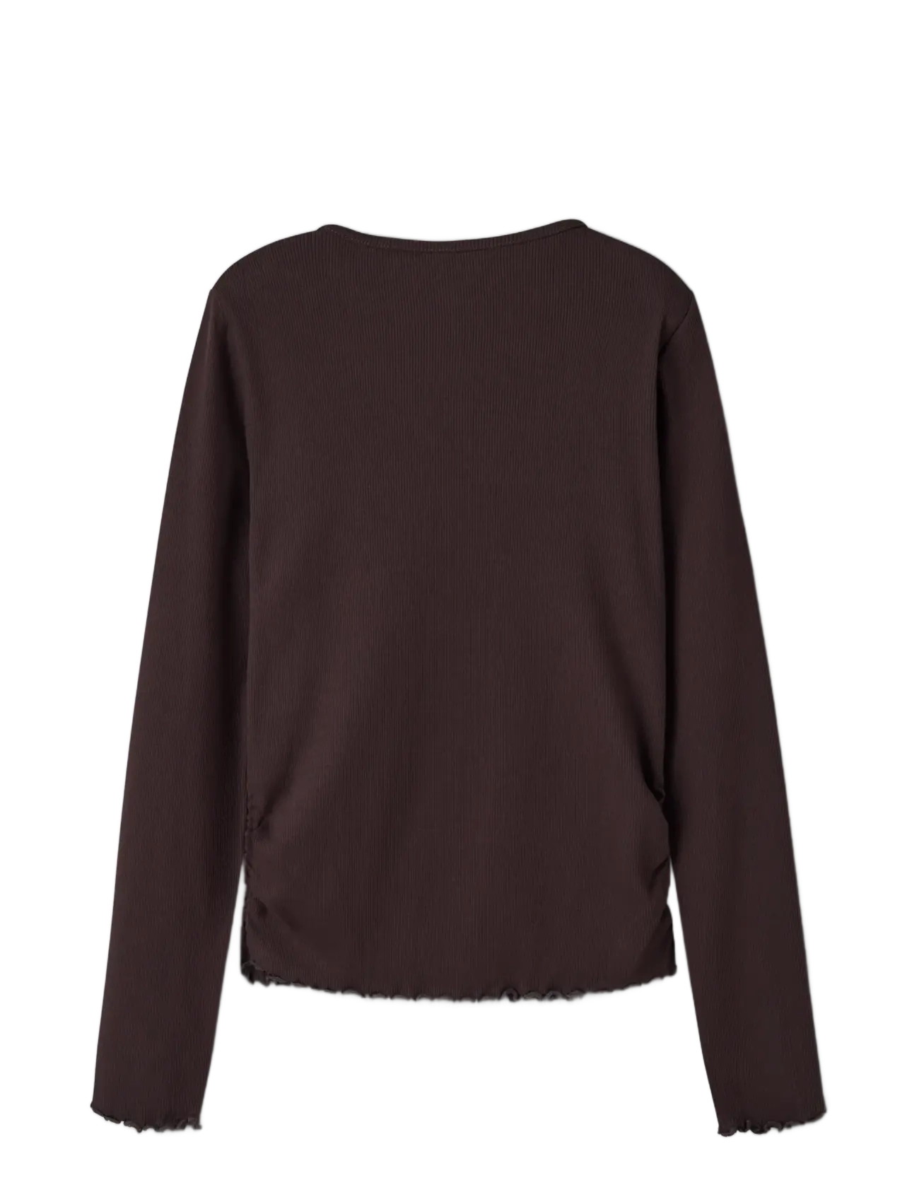 name it - NKFVEMIA LS SLIM TOP - langärmelig - chocolate plum - 1