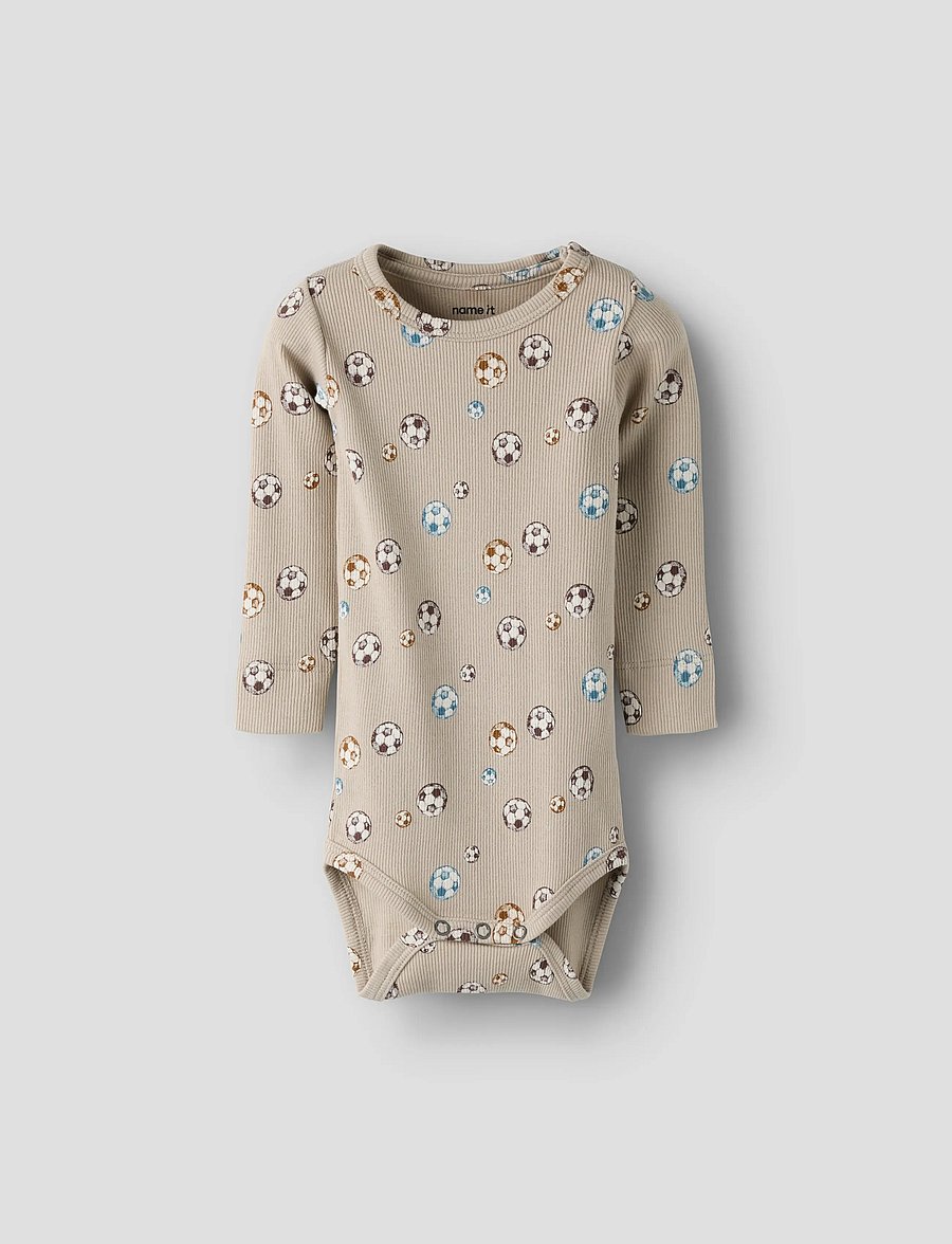 name it - NBMDAVEY LS XSL BODY - langärmelige bodys - pure cashmere - 0
