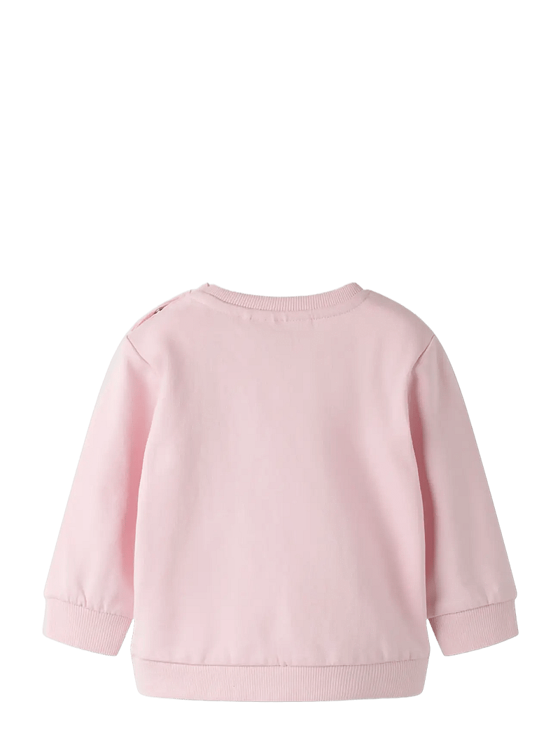 name it - NBFDELIA LS SWE BRU - sweatshirts - parfait pink - 1