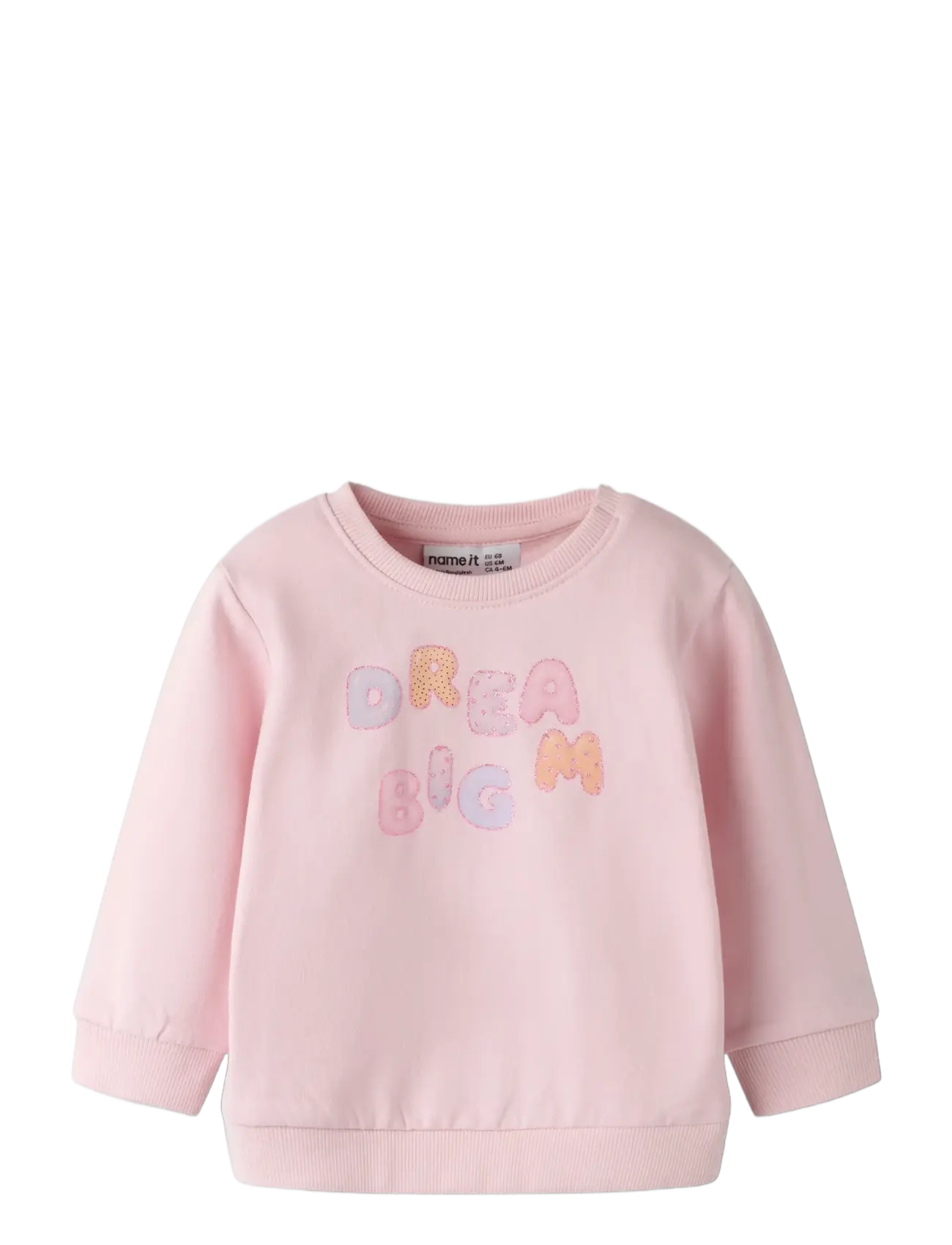 name it - NBFDELIA LS SWE BRU - svetarit - parfait pink - 2