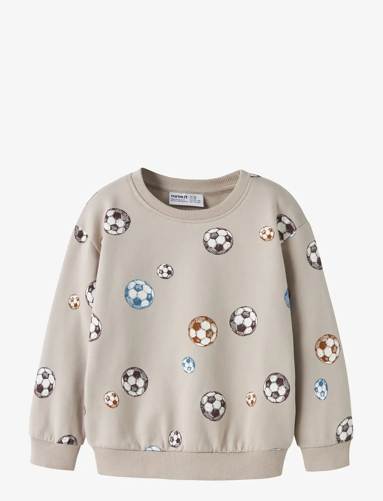 name it - NMMDAVIS LS NREG SWE BRU - sweatshirts - pure cashmere - 0