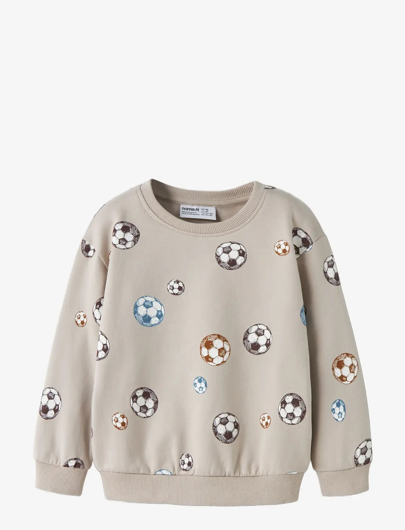 name it - NMMDAVIS LS NREG SWE BRU - sweatshirts - pure cashmere - 2