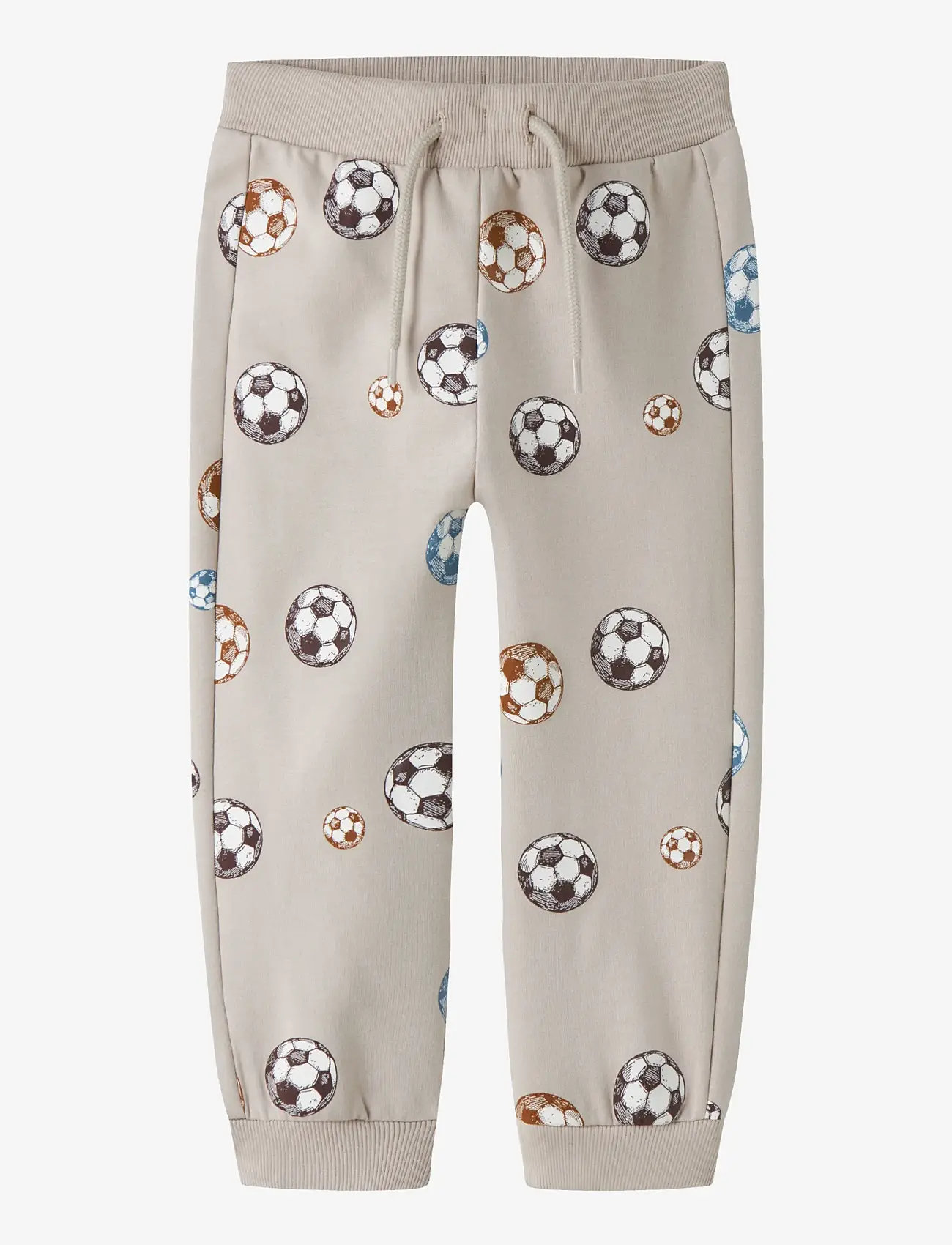 name it - NMMDAVIS NREG SWE PANT BRU - beebipüksid - pure cashmere - 0
