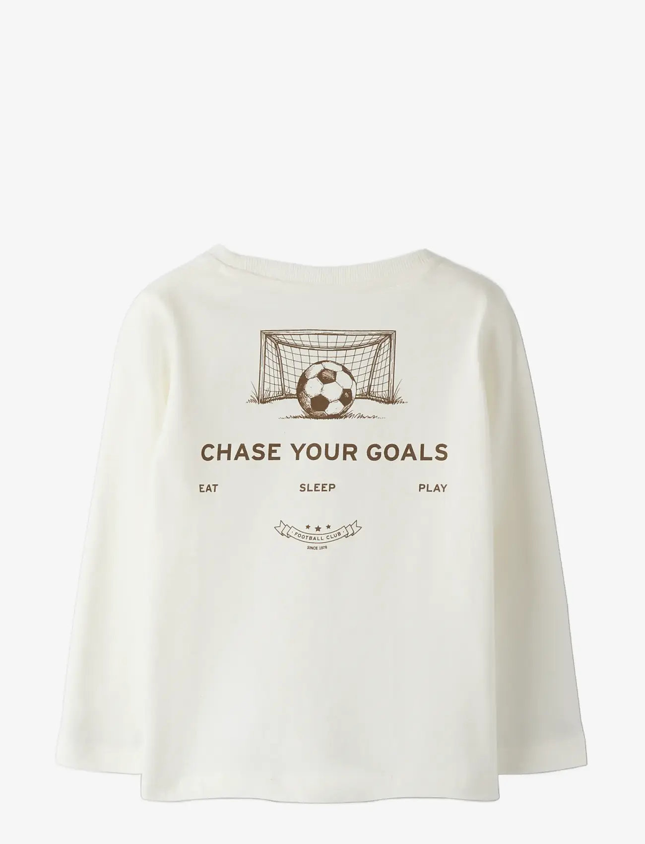 name it - NMMDAWKINS LS TOP BOX - spordisärgid - cloud dancer - 1