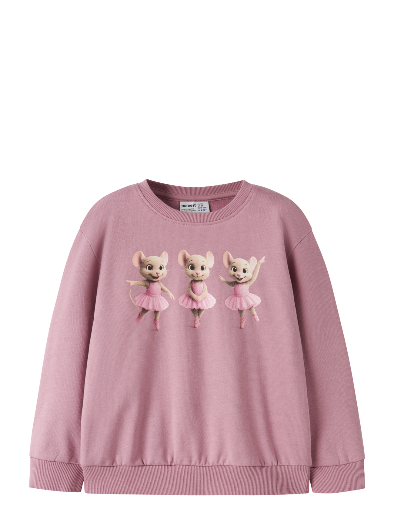 name it NMFVOTEA LS NREG SWEAT BRU - Jumpers - LILAS / purple