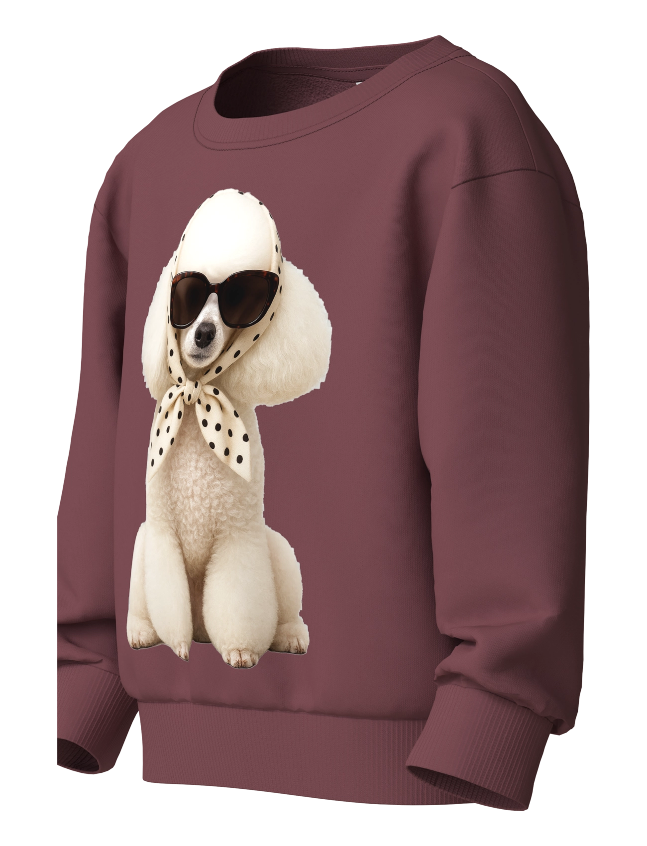name it - NMFVOTEA LS NREG SWEAT BRU - sweatshirts - wild ginger - 2