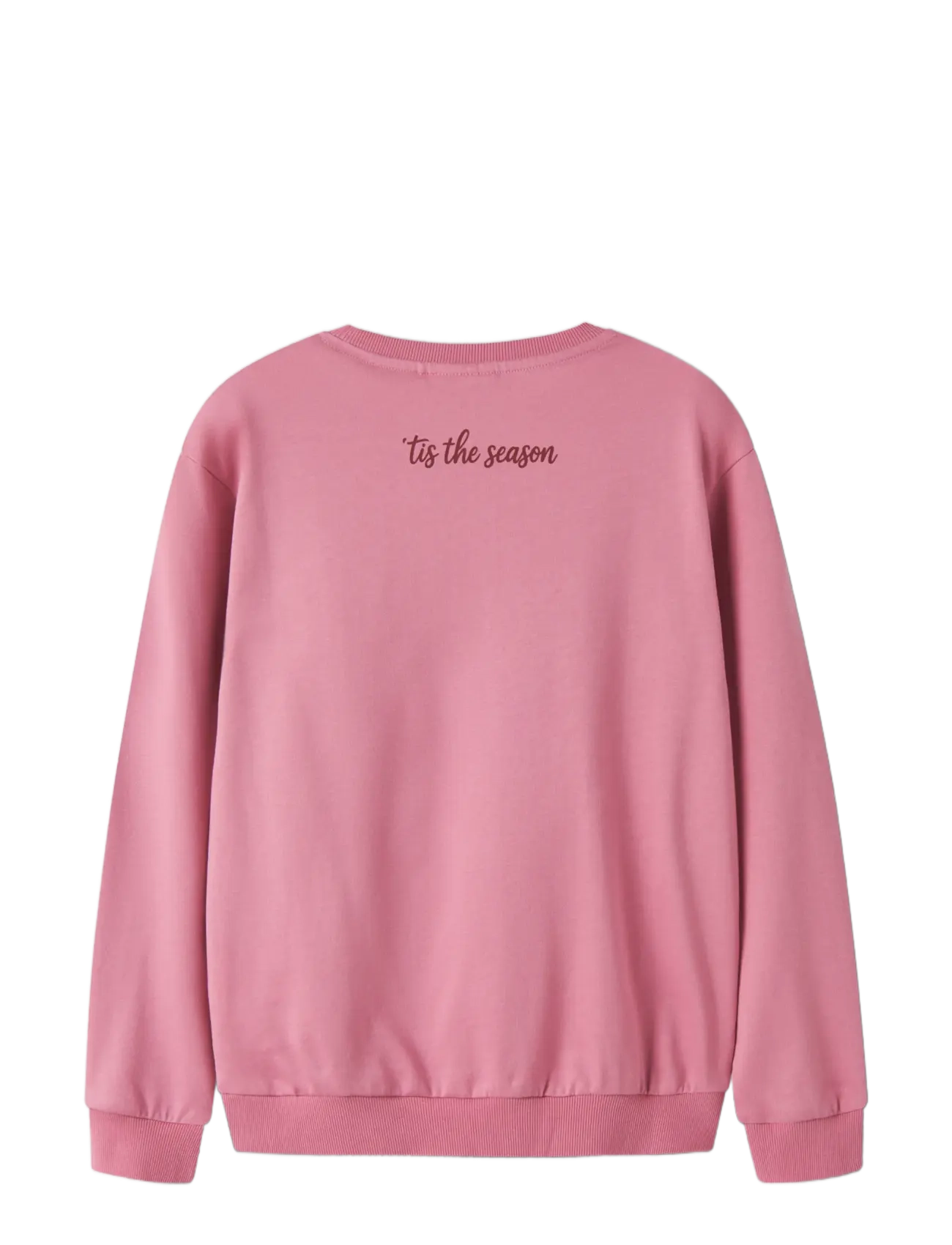 name it - NKFVRASAB LS NREG SWEAT BRU - sweatshirts - wild rose - 1