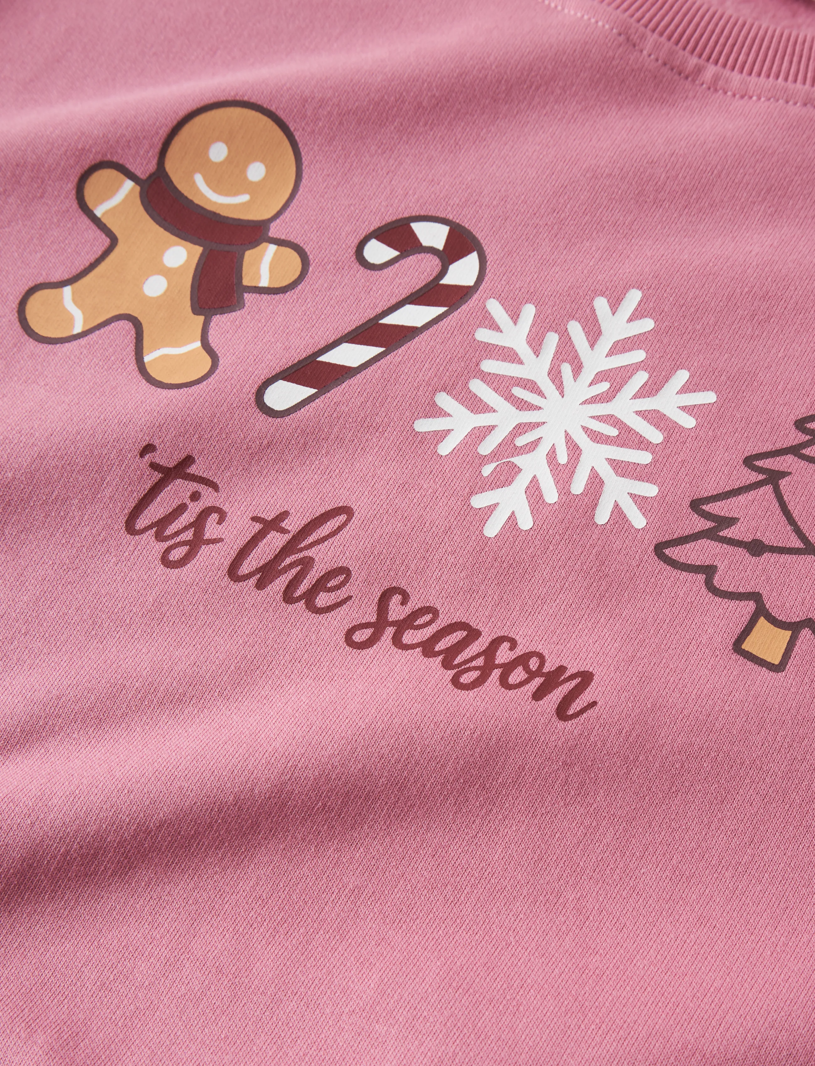 name it - NKFVRASAB LS NREG SWEAT BRU - sweatshirts - wild rose - 4