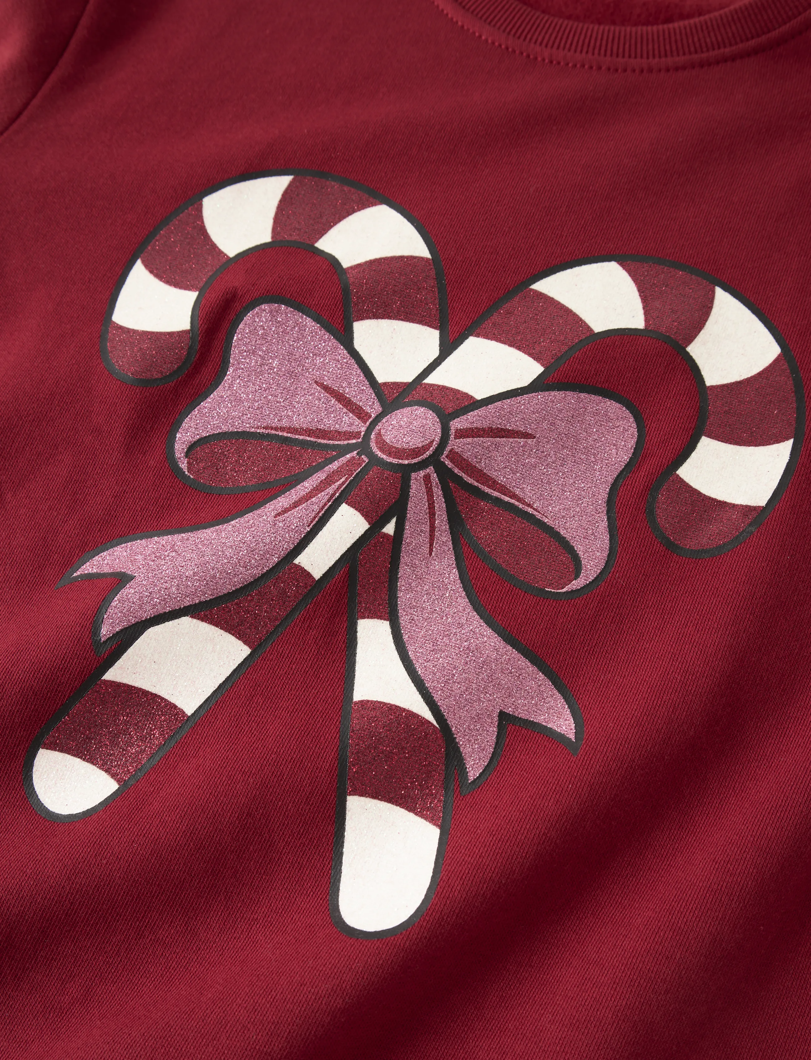 name it - NKFVERTRUD LS NREG SWEAT BRU - sweatshirts - red dahlia - 2