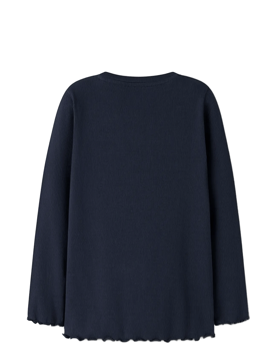 name it - NMFVIVEMMAS LS SLIM TOP - navy blazer - 1