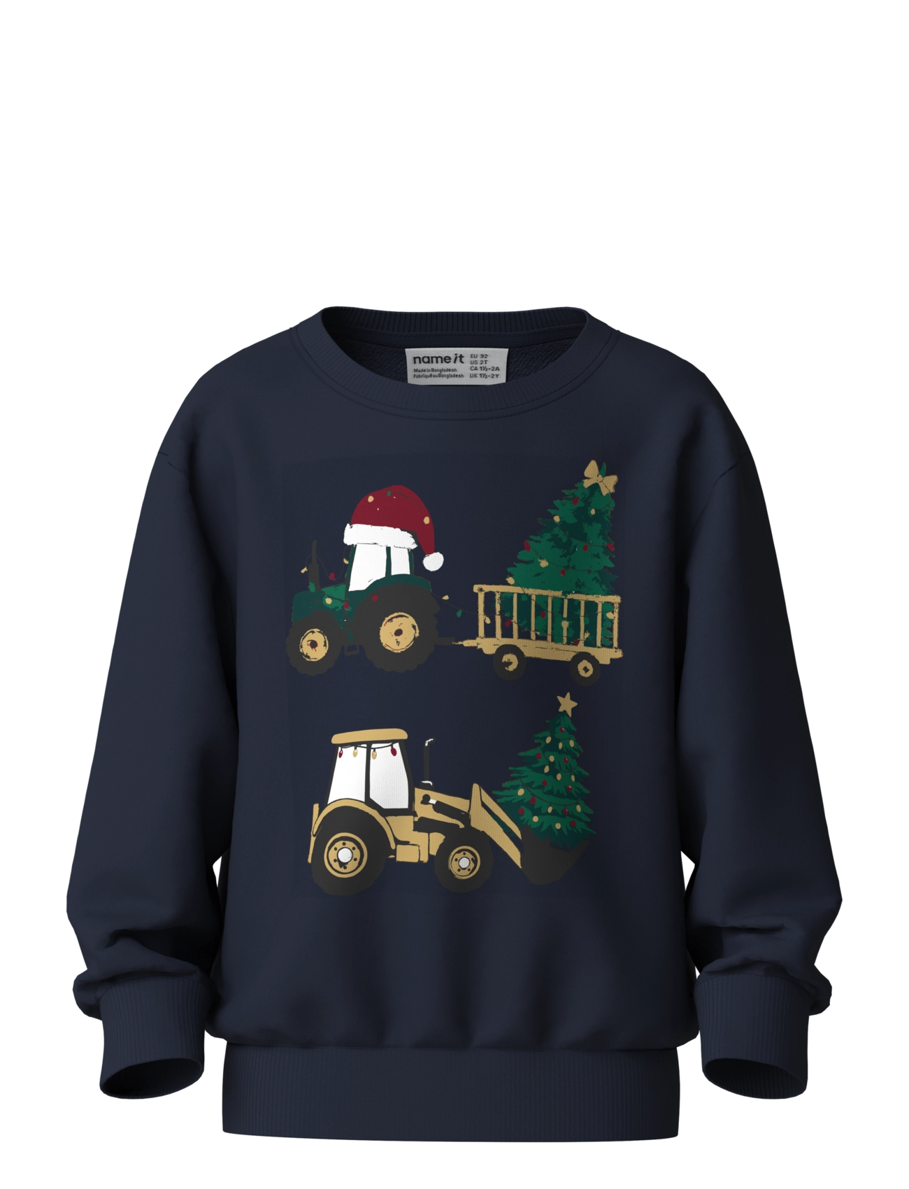 name it NMMVOLUF LS NREG SWEAT BRU - Sweatshirts - NAVY BLAZER / navy