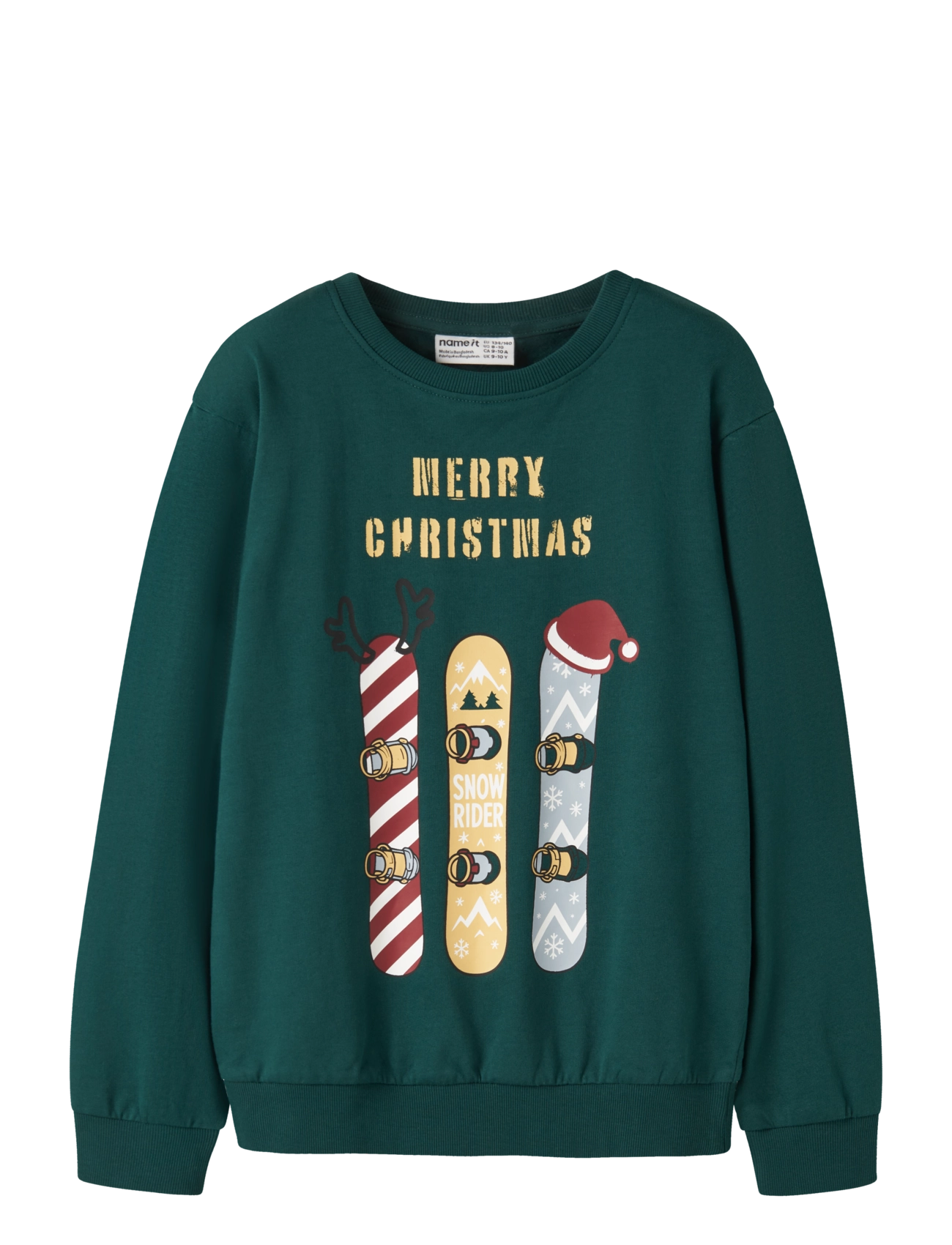 name it NKMVRALLO LS NREG SWEAT BRU - Kleidung - BOTANICAL GARDEN / green