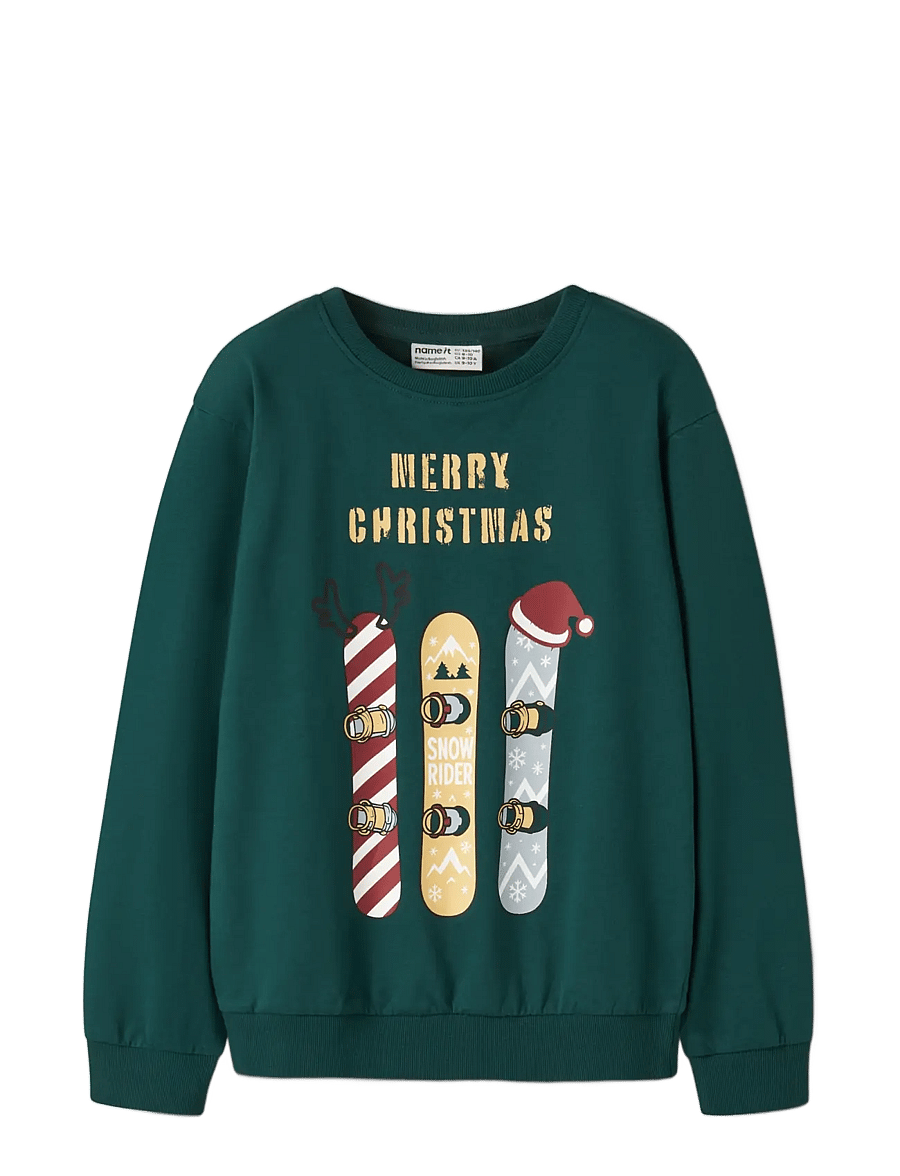 name it - NKMVRALLO LS NREG SWEAT BRU - sweatshirts - botanical garden - 2