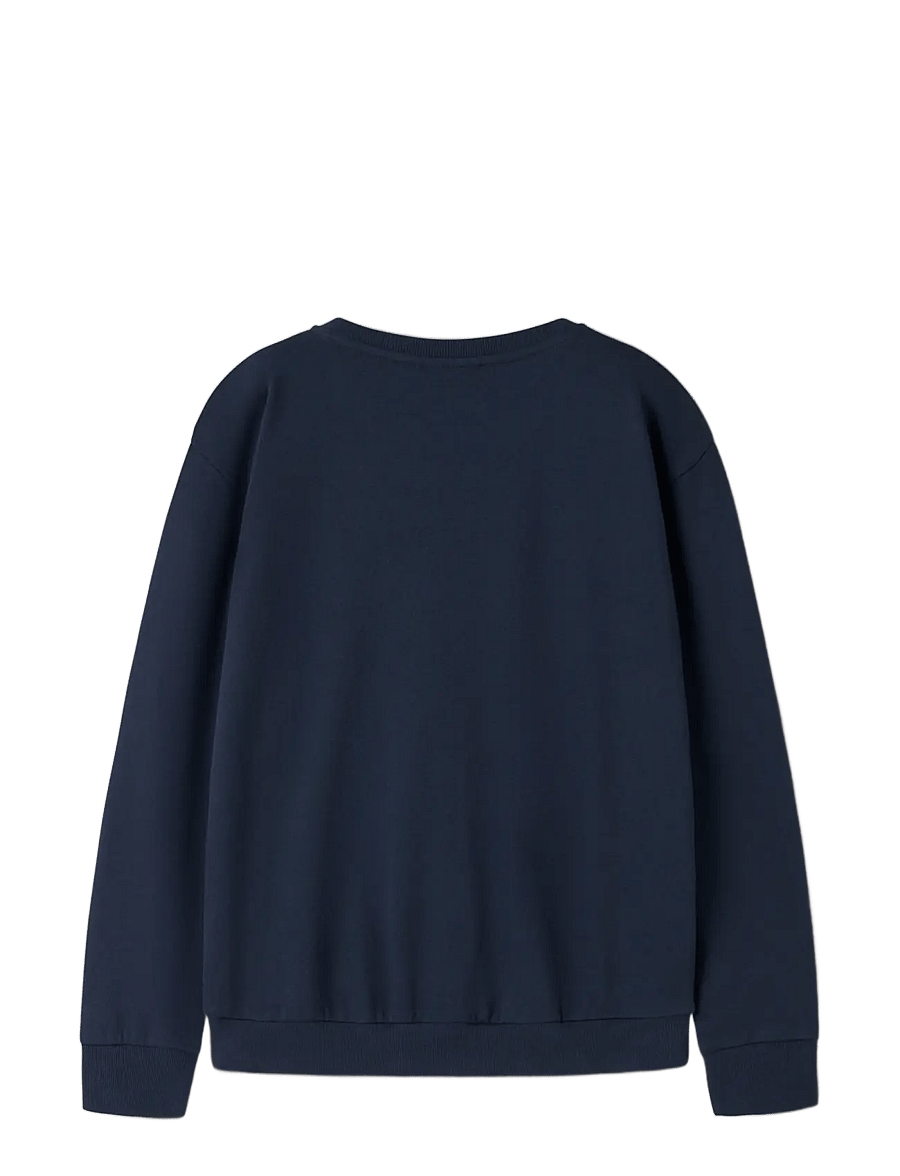 name it - NKMVRALLO LS NREG SWEAT BRU - sweatshirts - navy blazer - 1