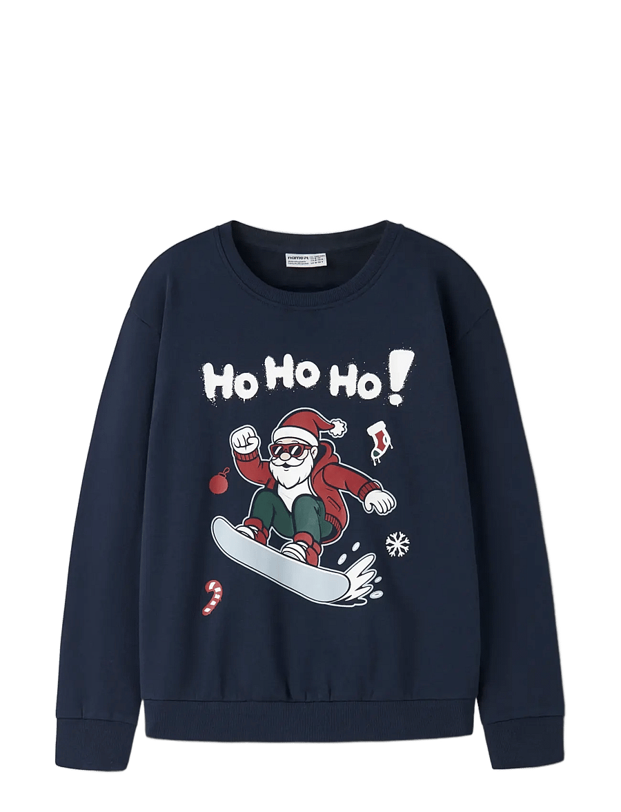 name it - NKMVRALLO LS NREG SWEAT BRU - sweatshirts - navy blazer - 2
