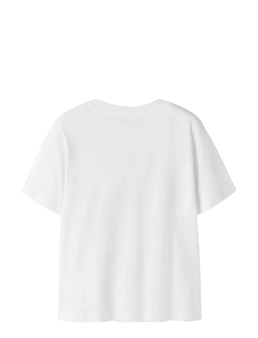 name it - NKMVOSMAS SS NREG TOP - kurzärmelige - bright white - 1