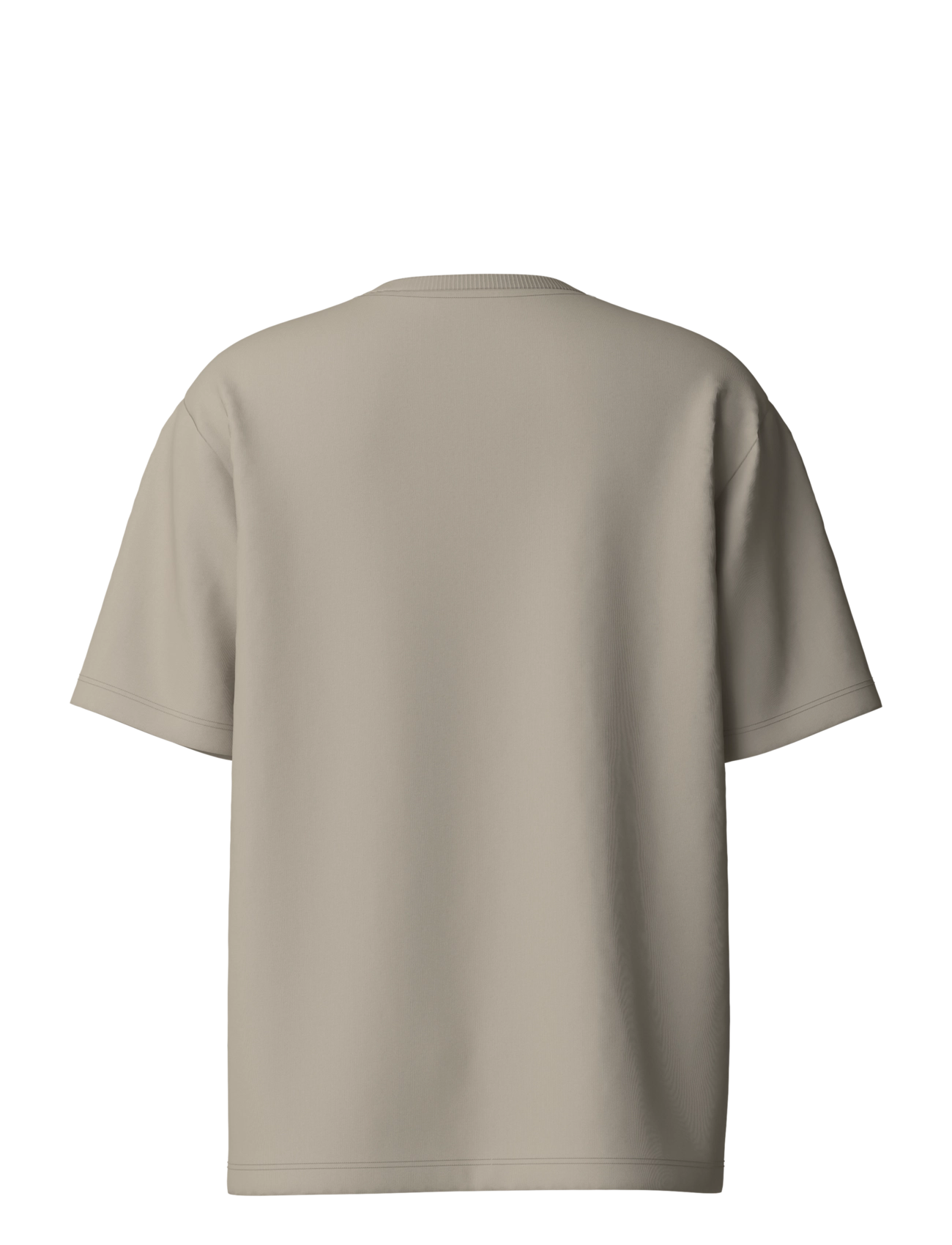 name it - NKMVOSMAS SS NREG TOP - kortærmede t-shirts - island fossil - 1