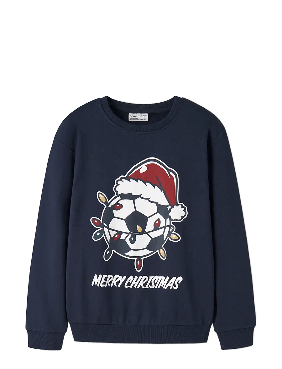 name it - NKMVOLUF LS NREG SWEAT BRU - sweatshirts - navy blazer - 2