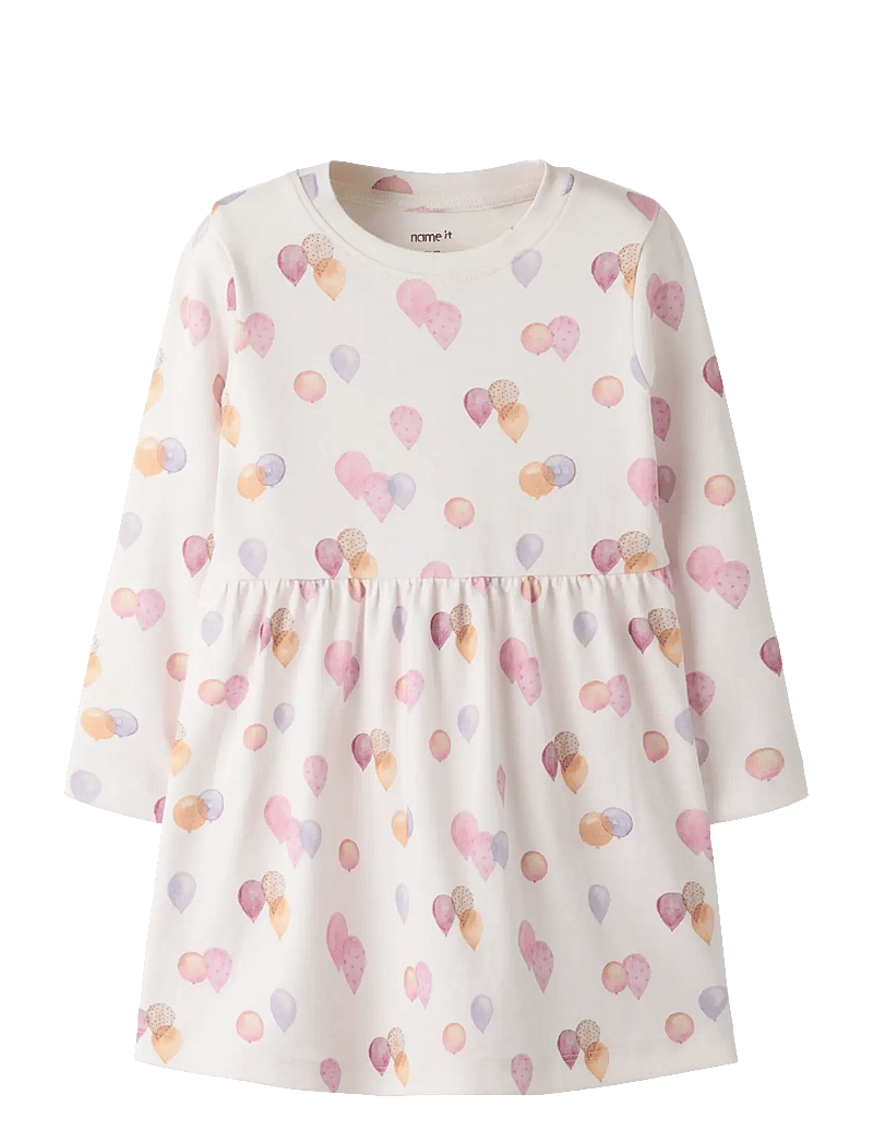 name it - NMFDELILAH LS DRESS - långärmade babyklänningar - carinaria - 0