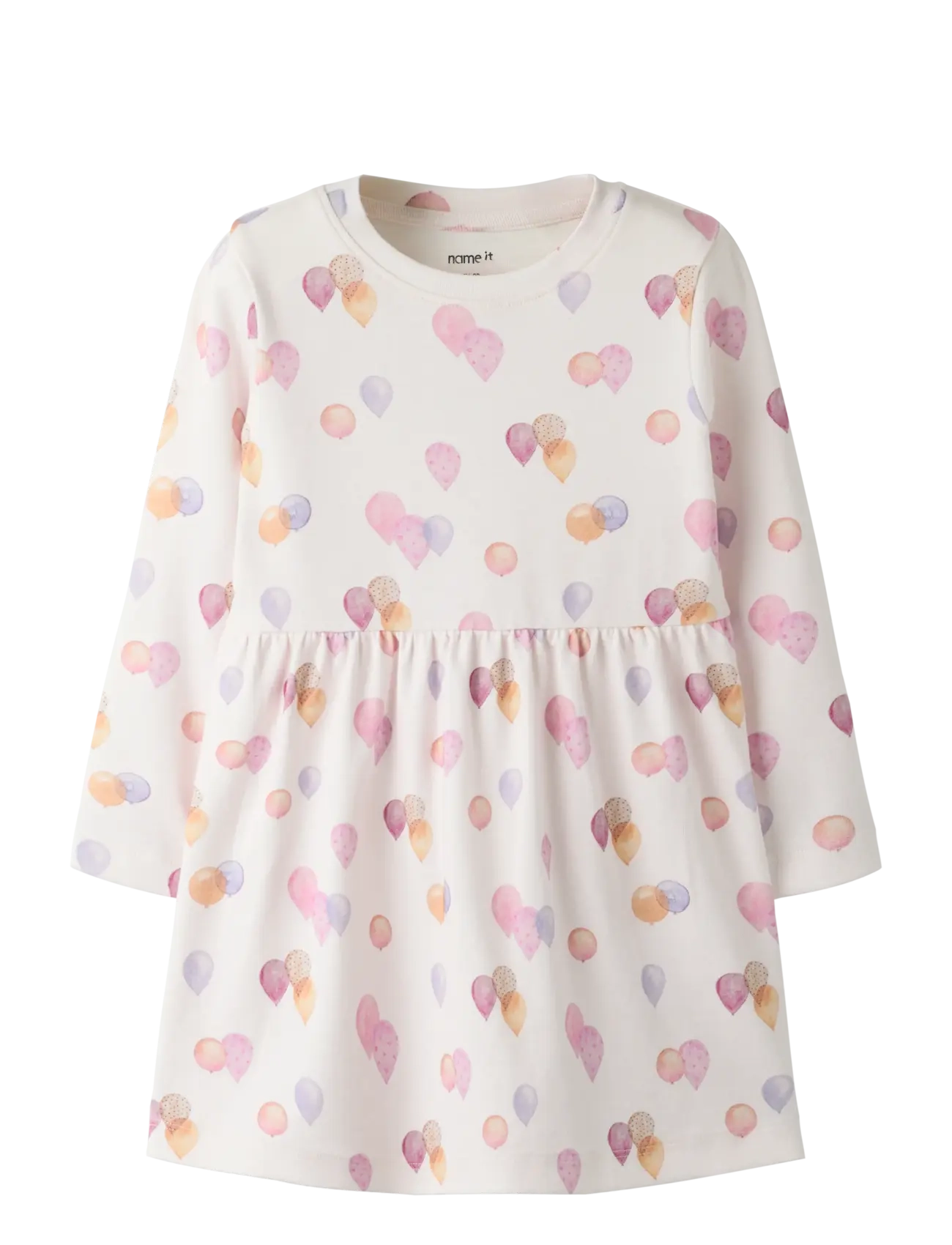 name it NMFDELILAH LS DRESS - 4 for 3 - CARINARIA / cream