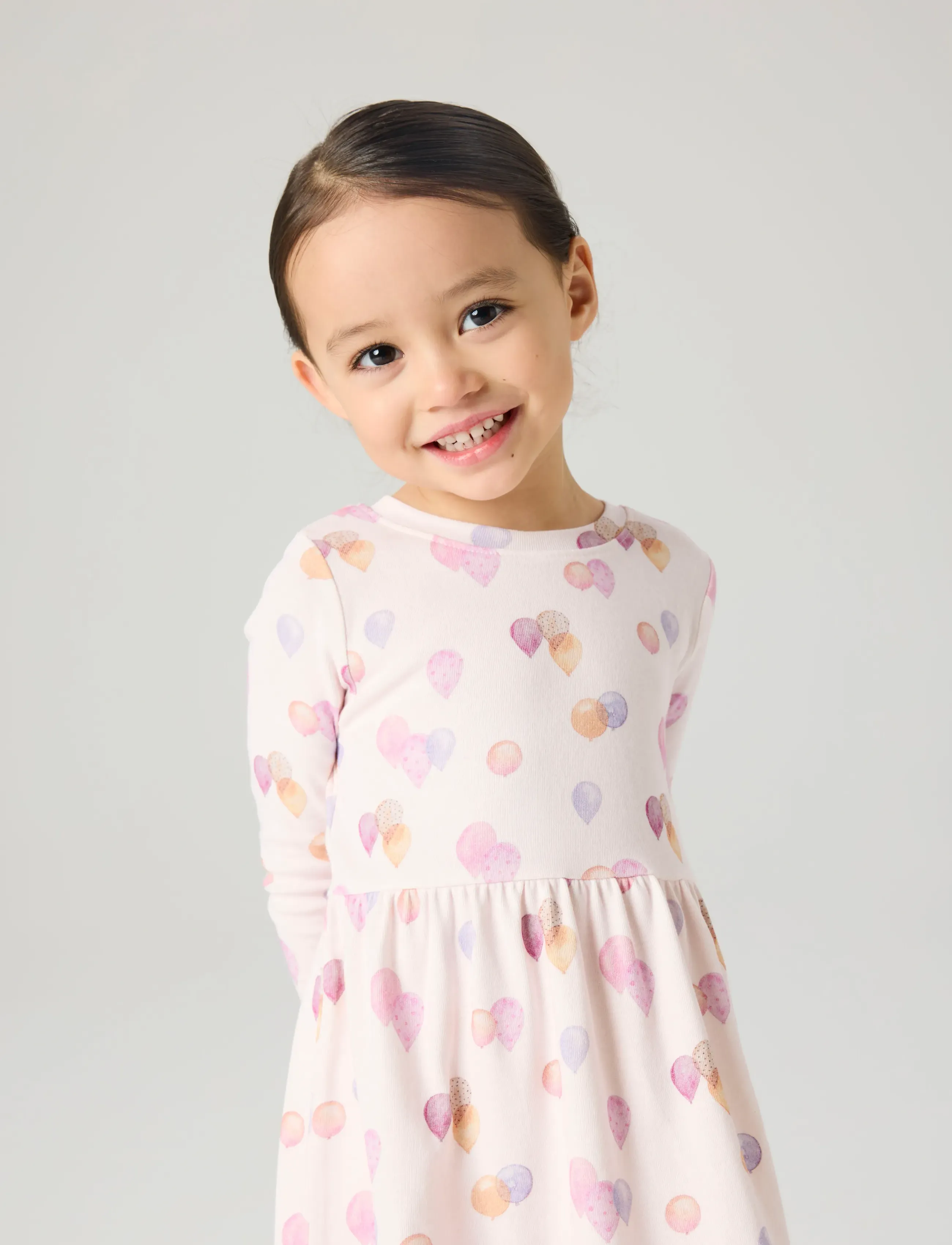 name it - NMFDELILAH LS DRESS - mazuļu kleitas ar garām piedurknēm - carinaria - 4