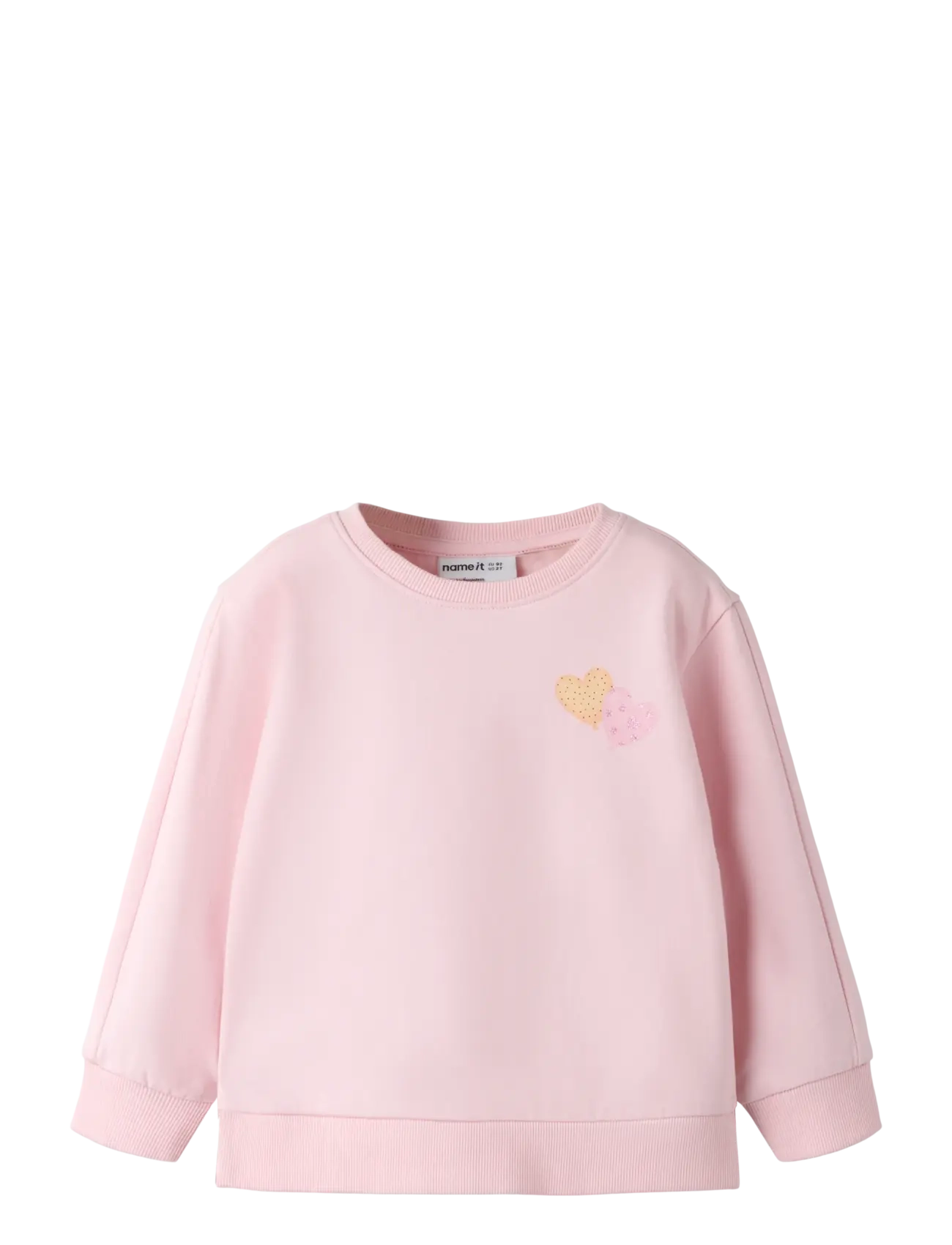 name it NMFDENILA LS NREG SWE BRU - Kids 98-134 - PARFAIT PINK / pink/rose
