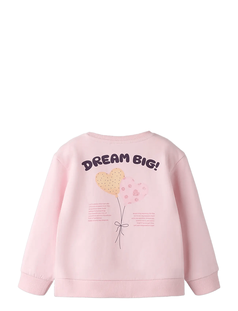 name it - NMFDENILA LS NREG SWE BRU - sweatshirts - parfait pink - 2