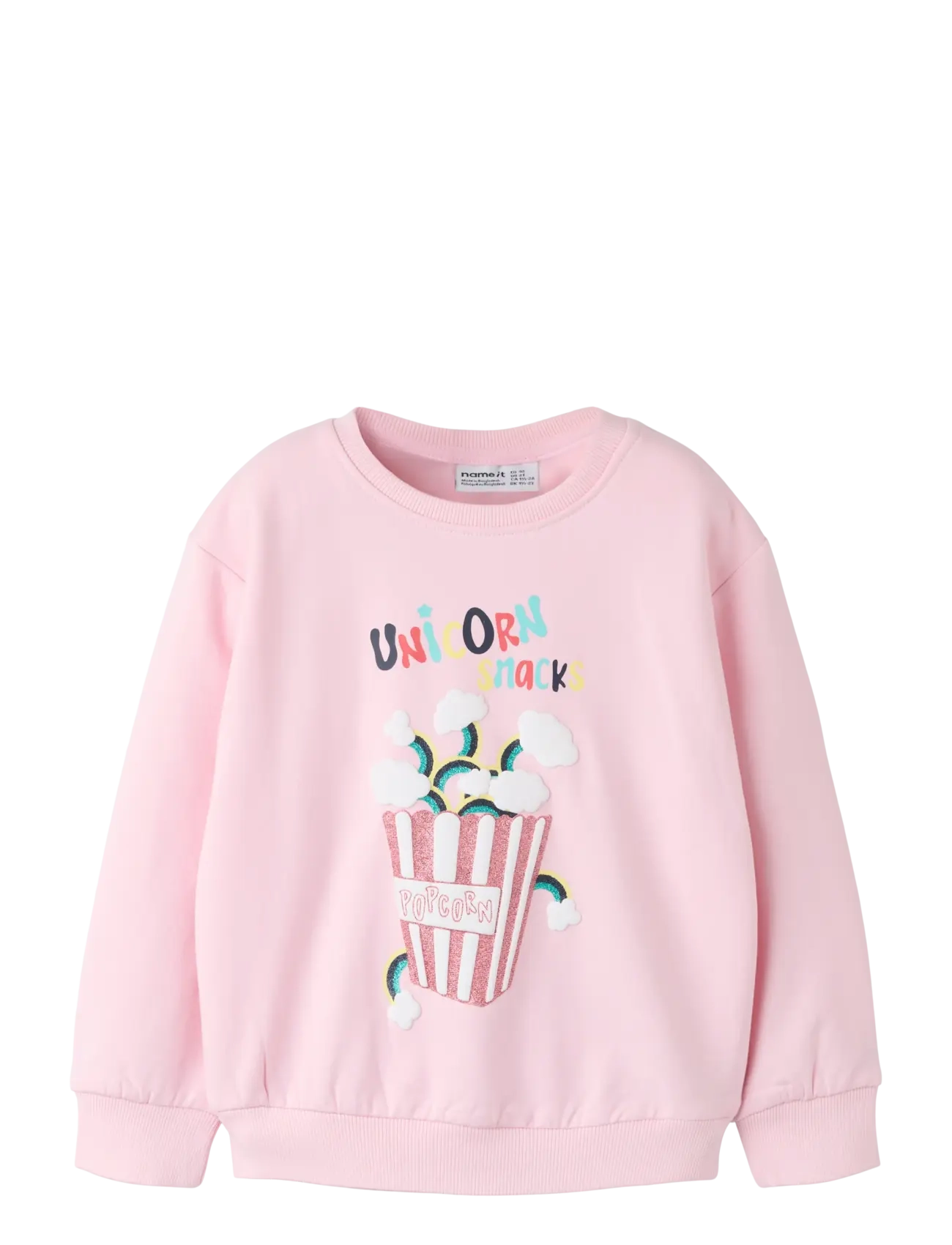 name it NMFDITTIE LS NREG SWE BRU - Clothing - FAIRY TALE / pink/rose