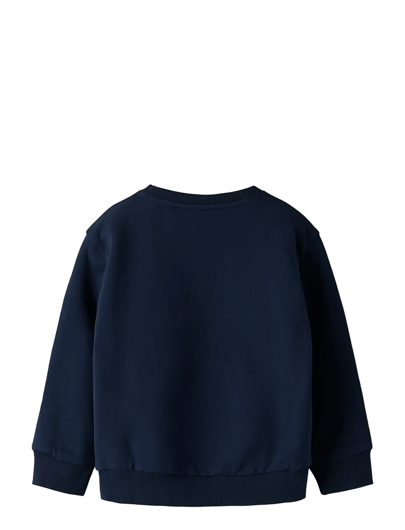 name it - NMFDITTIE LS NREG SWE BRU - sweatshirts - navy blazer - 2